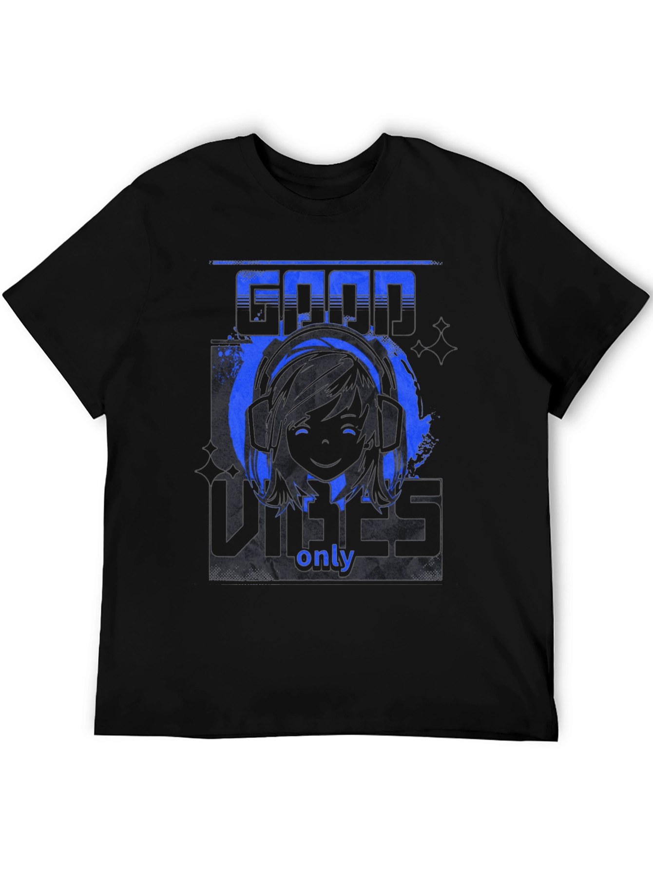 Good Vibes Only Black T-Shirt