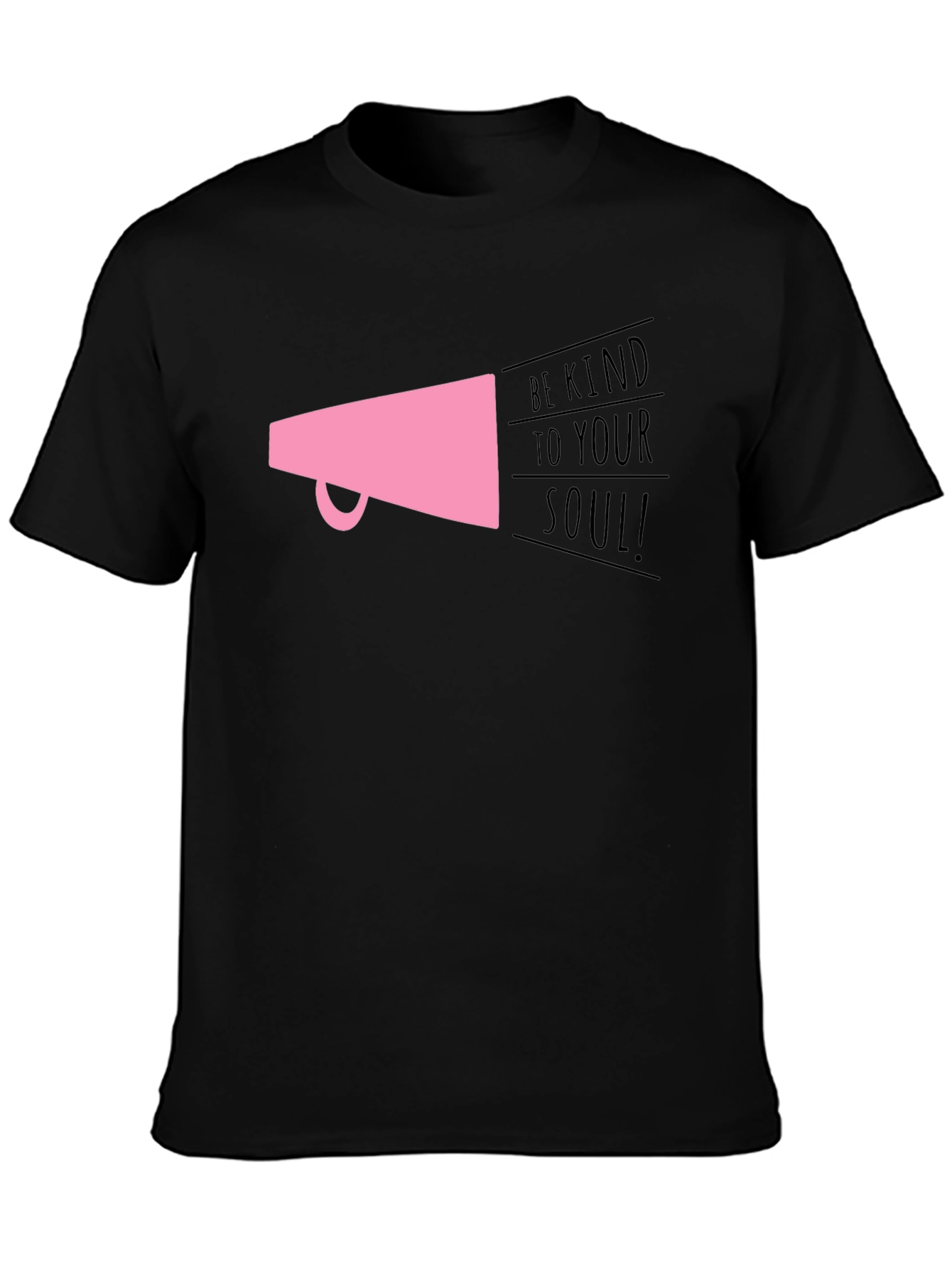 Be Kind to Your Soul Graphic Tee - Black