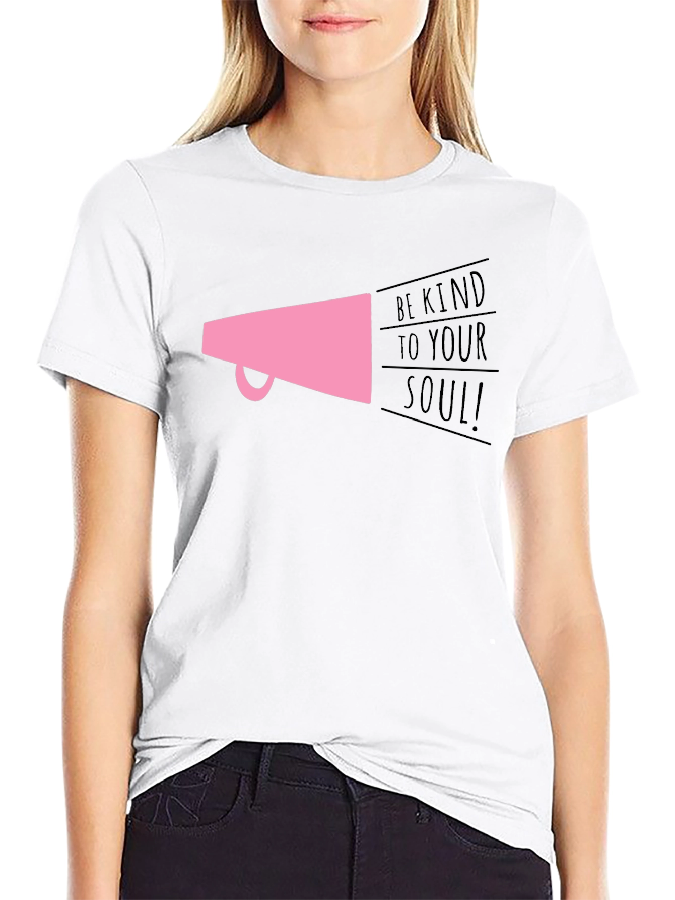 Be Kind to Your Soul Graphic Tee - Black