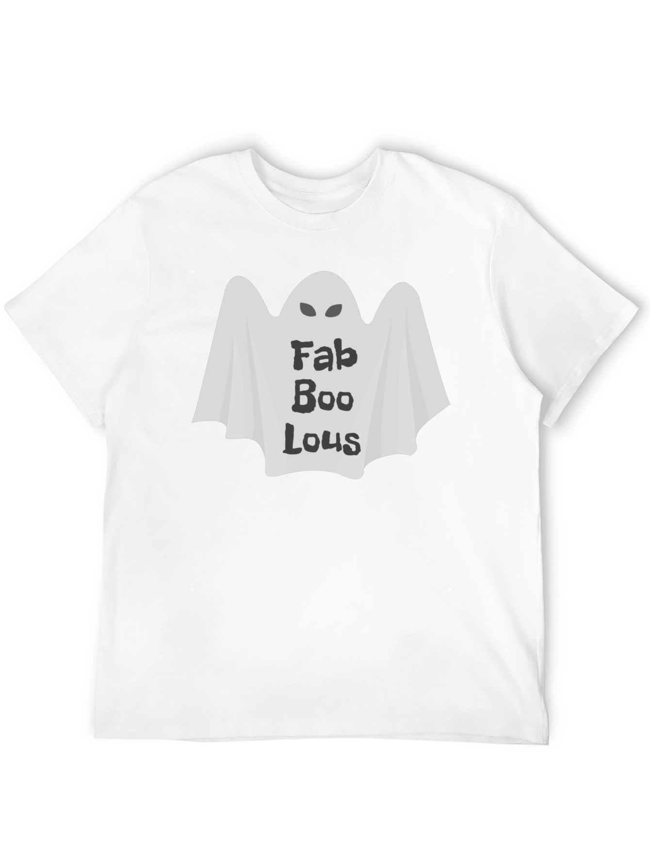 Fab Boolous Ghost Graphic Tee - Halloween T-Shirt