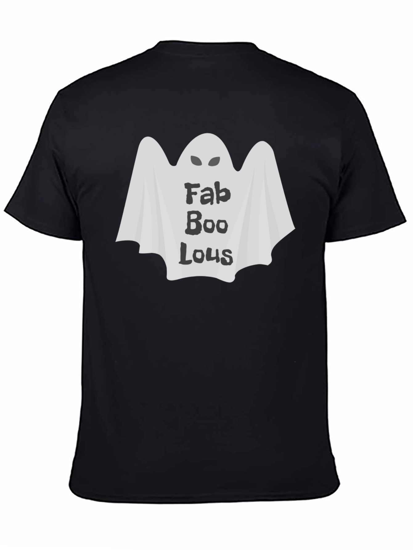 Fab Boolous Ghost Graphic Tee - Halloween T-Shirt