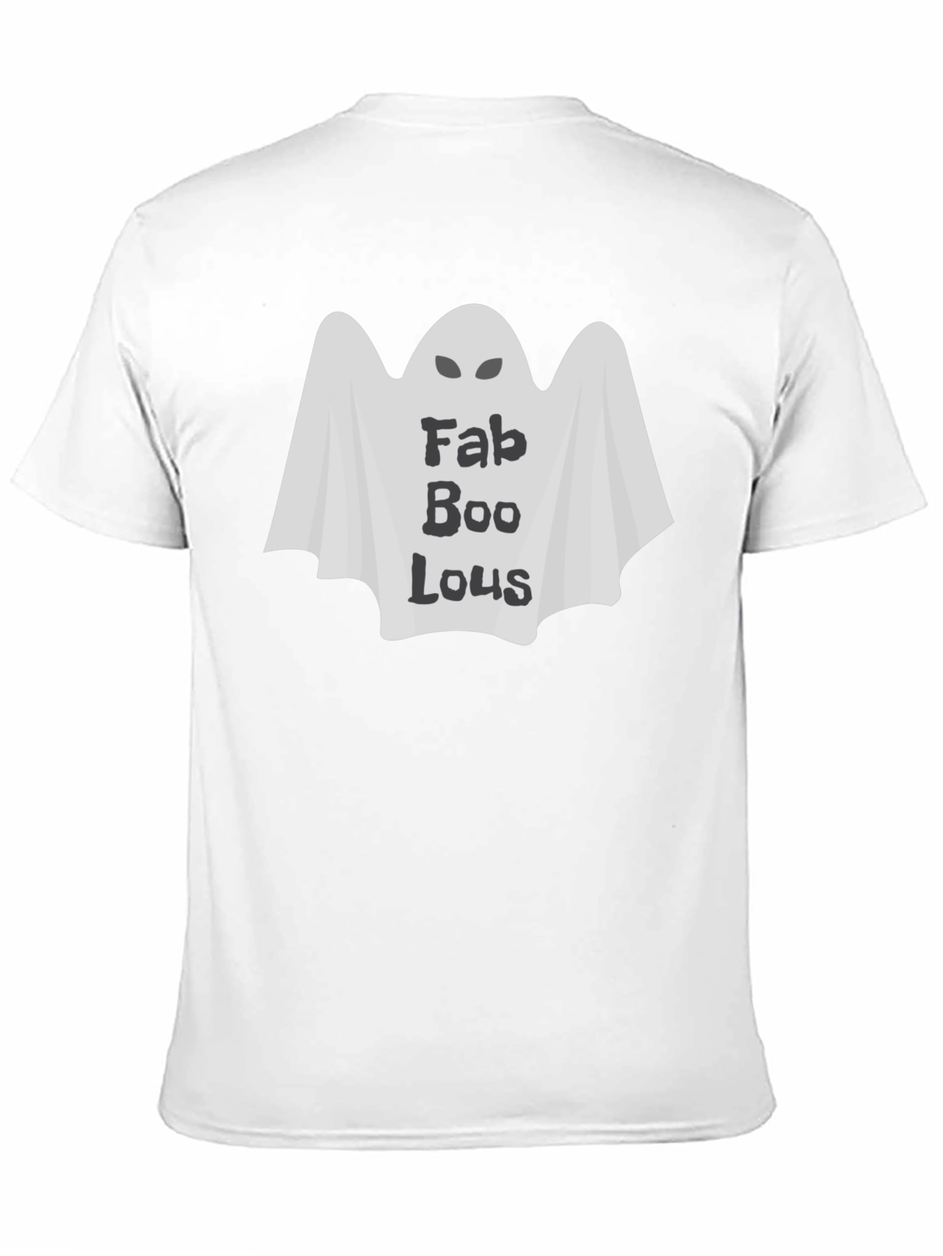 Fab Boolous Ghost Graphic Tee - Halloween T-Shirt