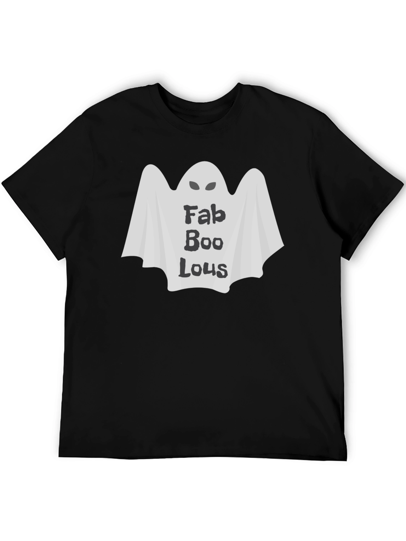 Fab Boolous Ghost Graphic Tee - Halloween T-Shirt