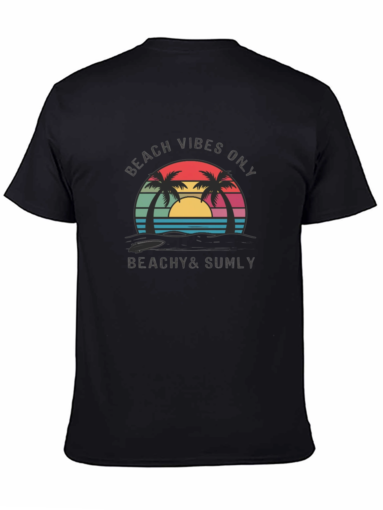 Beach Vibes Only T-Shirt -  Relaxed Beachy Style