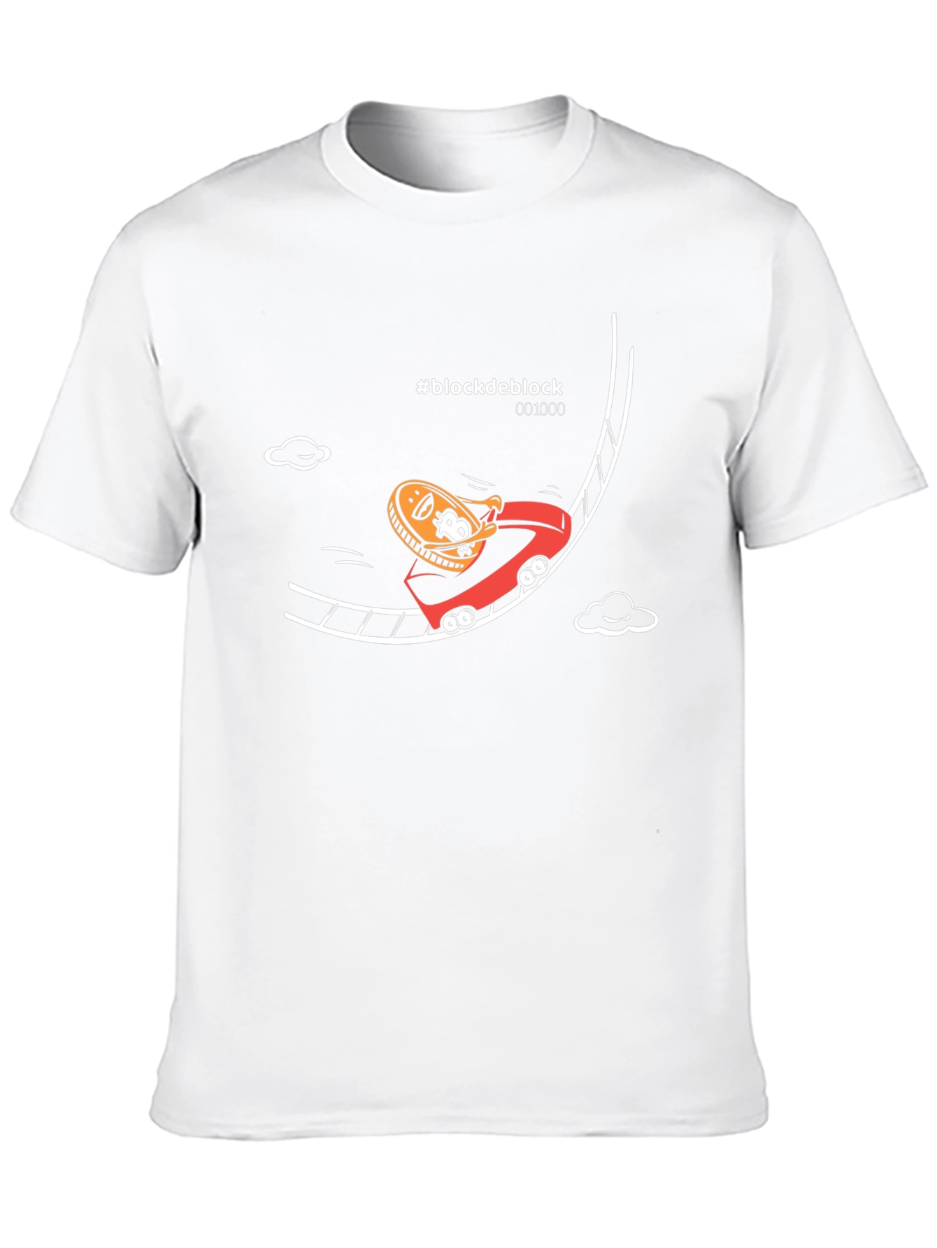 Blockdeblock Bitcoin Rollercoaster T-Shirt