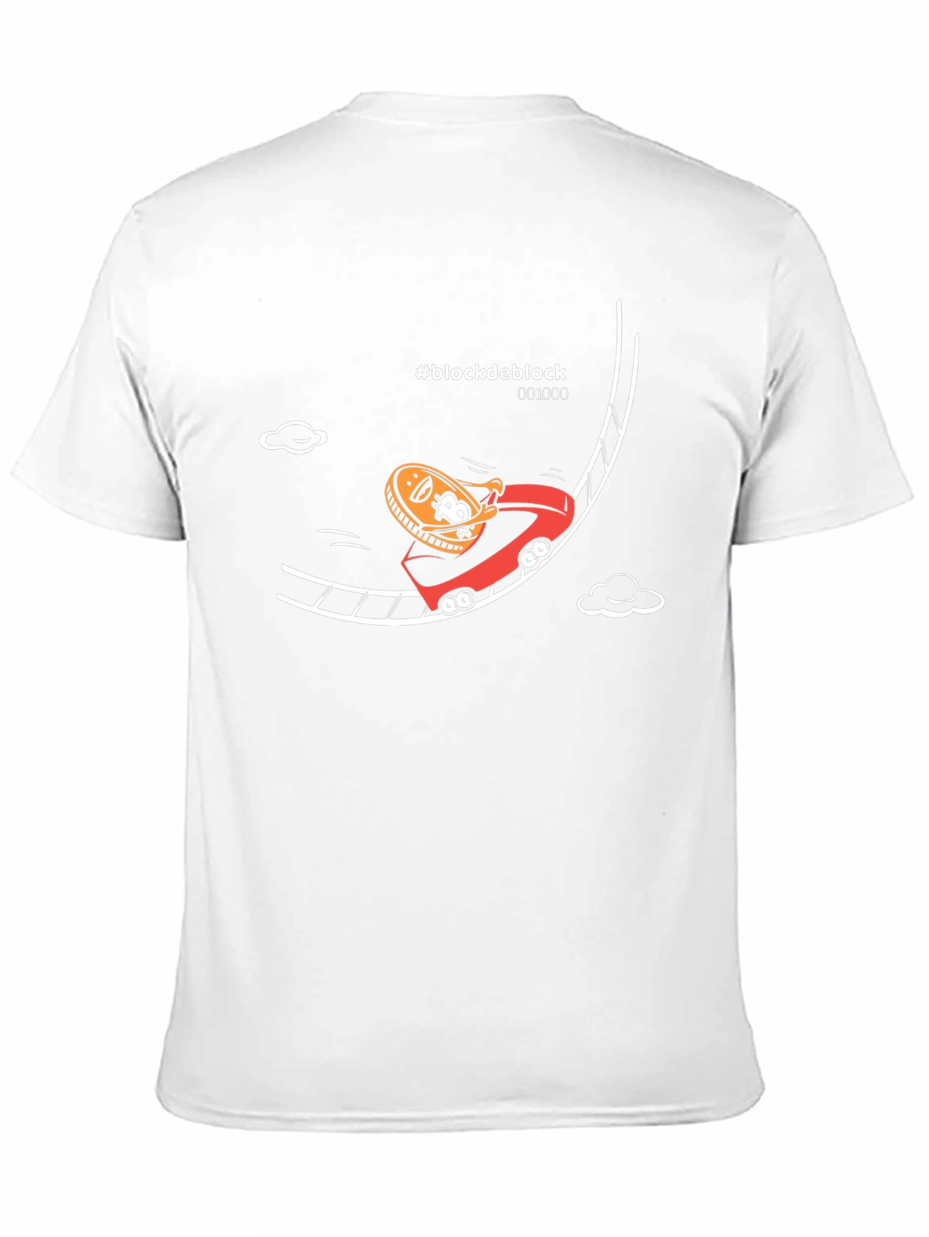 Blockdeblock Bitcoin Rollercoaster T-Shirt