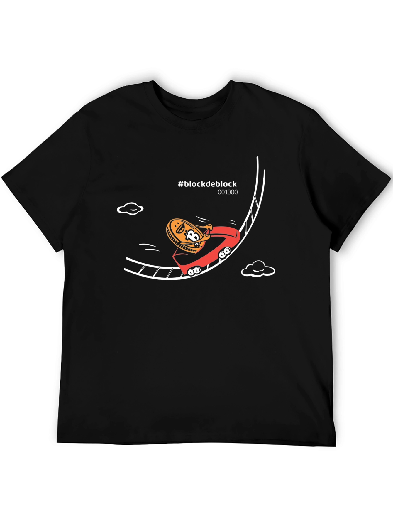 Blockdeblock Bitcoin Rollercoaster T-Shirt