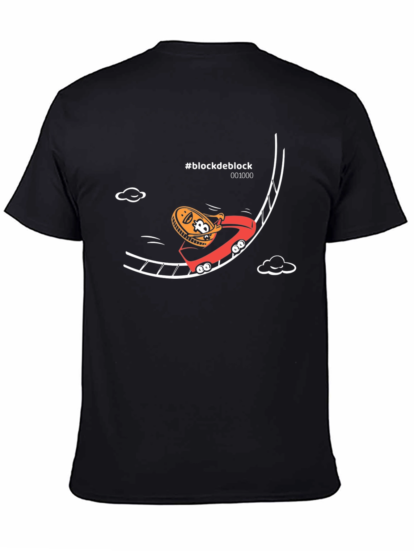 Blockdeblock Bitcoin Rollercoaster T-Shirt