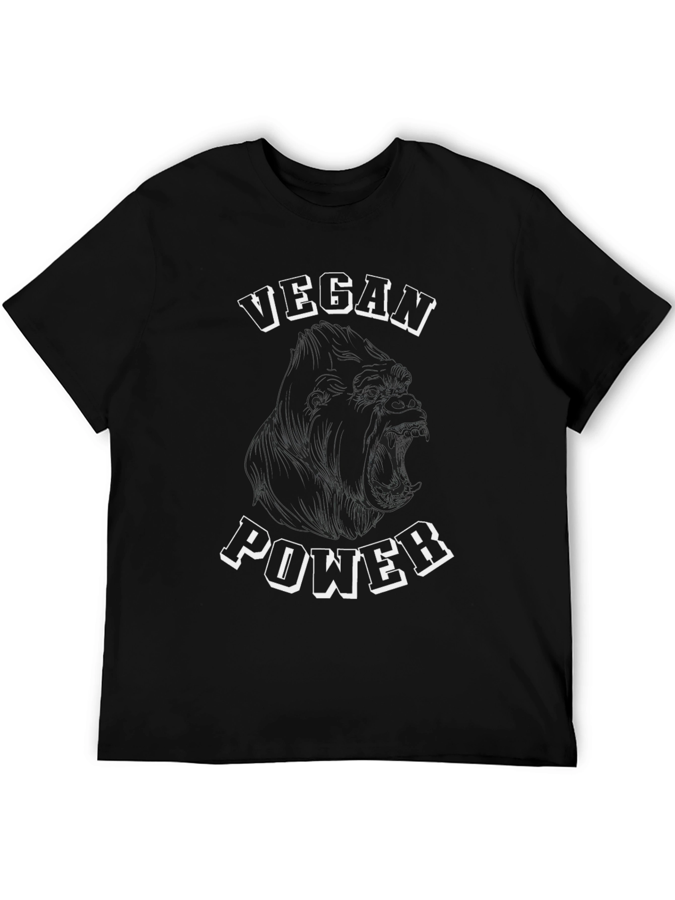 Vegan Power Gorilla T-Shirt