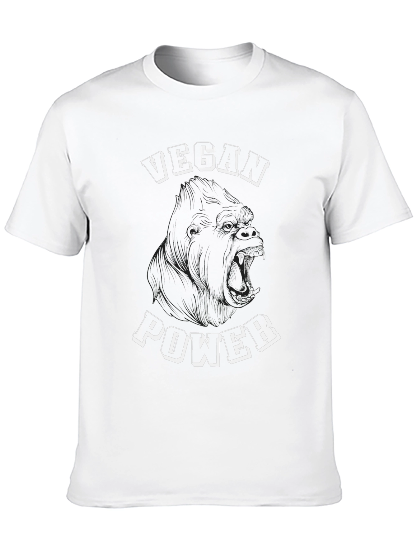 Vegan Power Gorilla T-Shirt