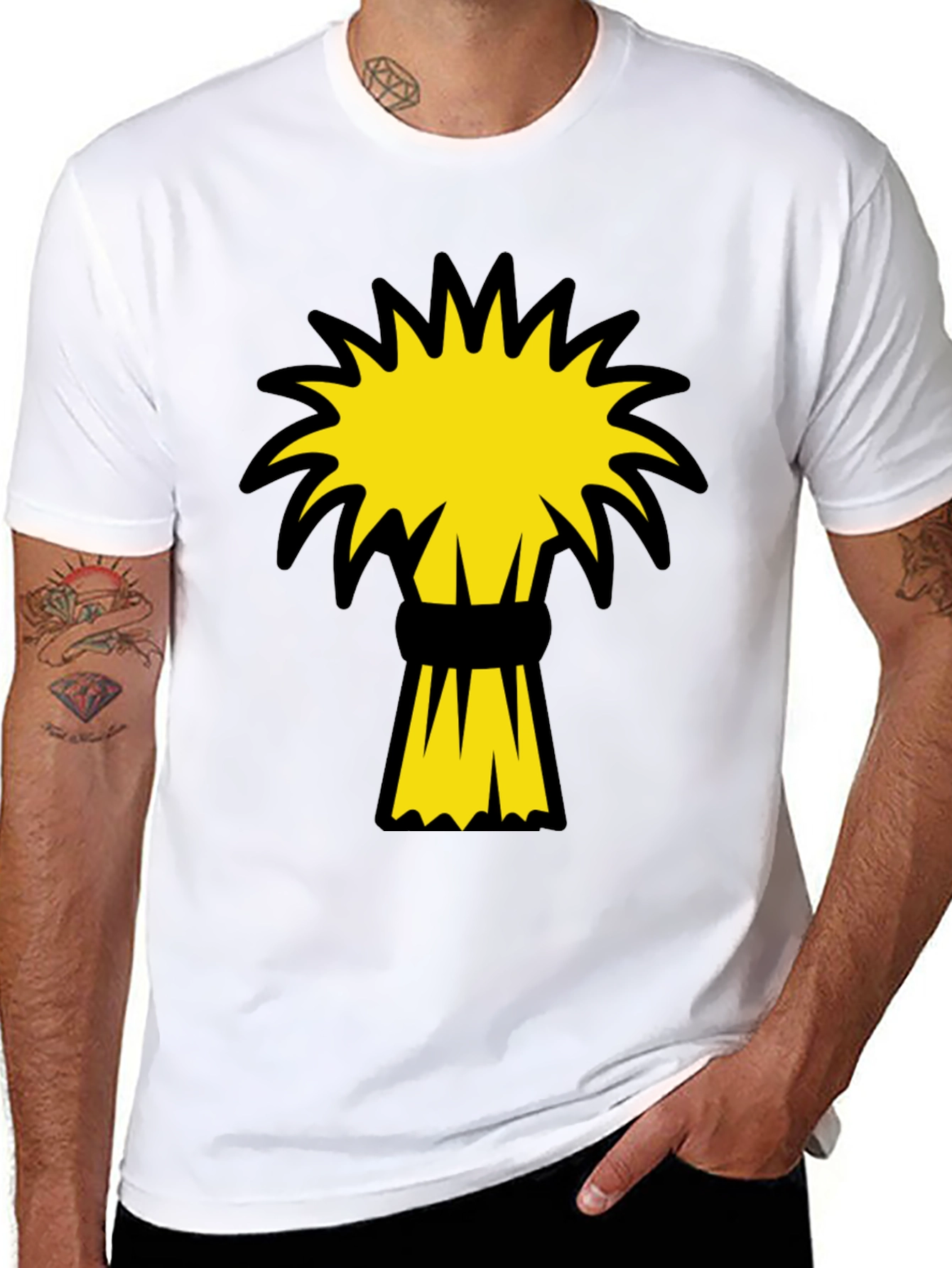 Wiltshire Sheaf Black T-Shirt