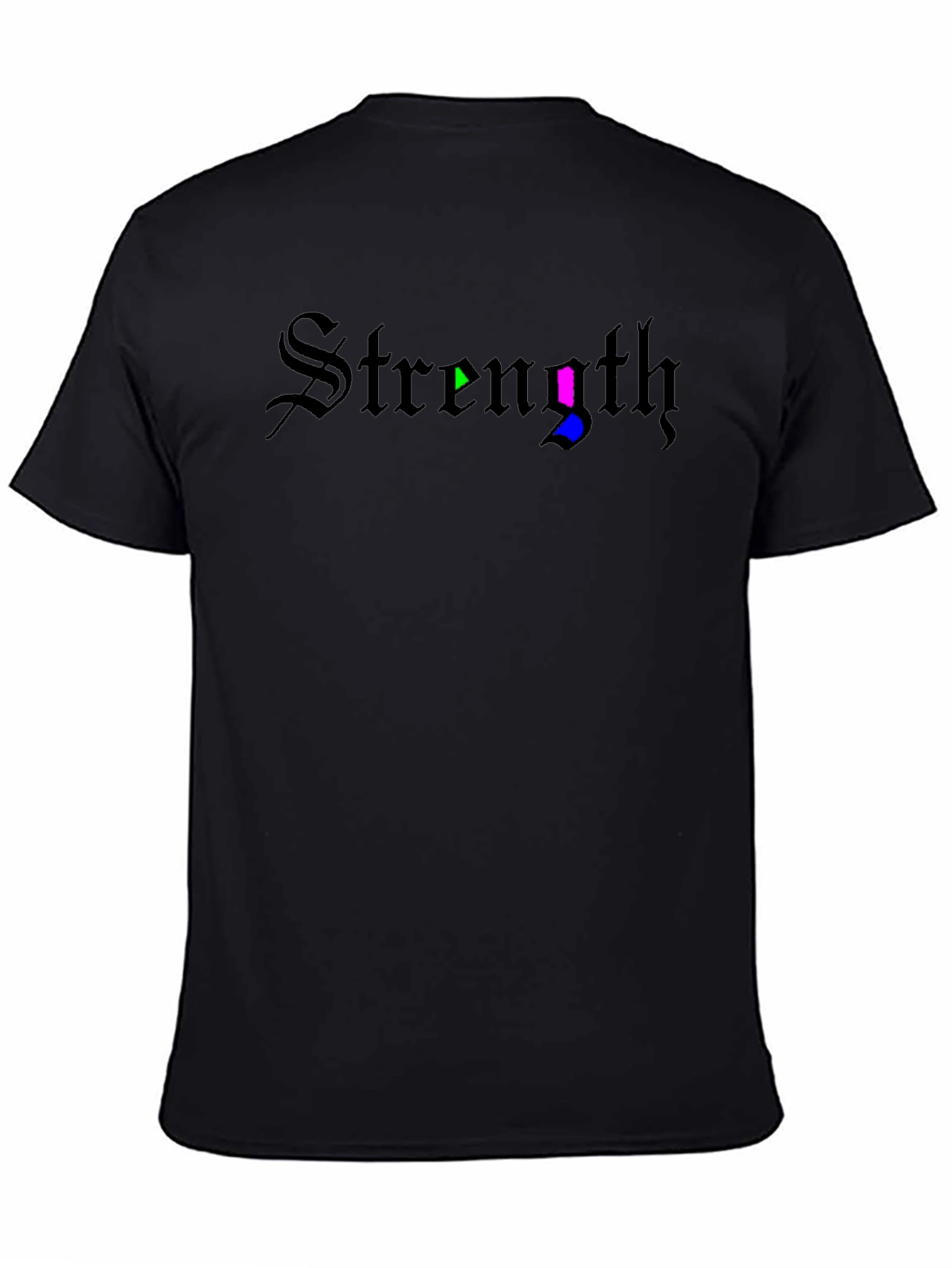 Strength Gothic T-Shirt - Black