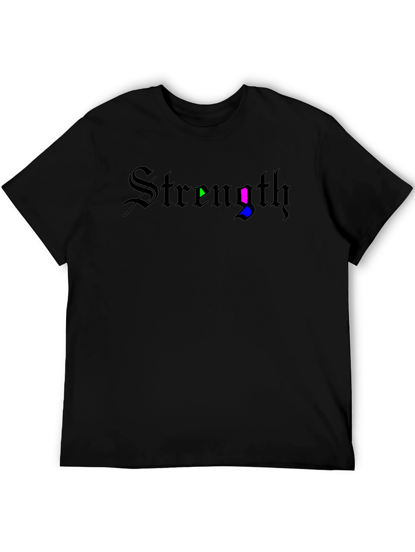 Strength Gothic T-Shirt - Black