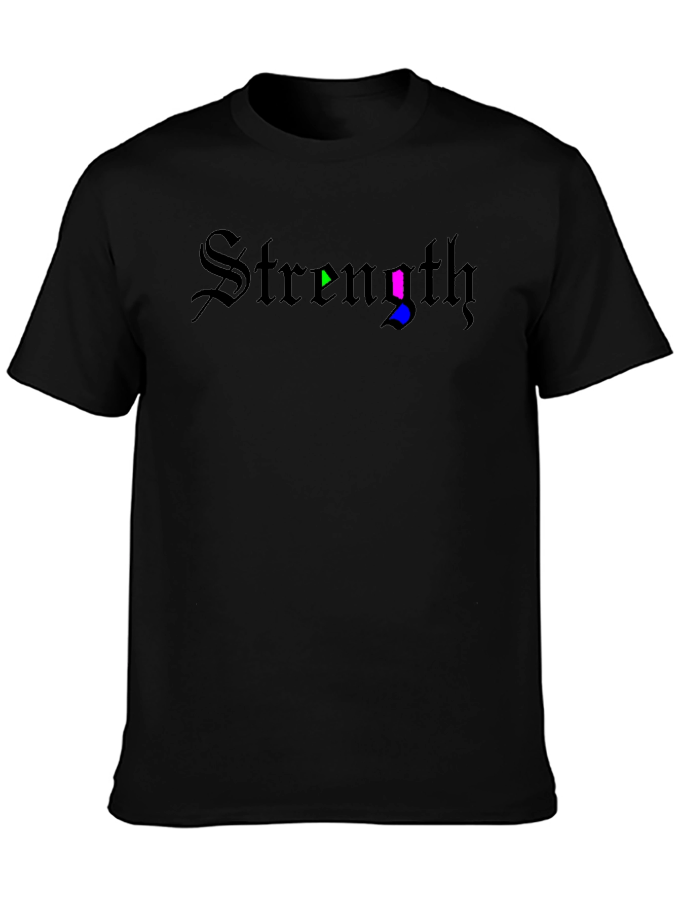 Strength Gothic T-Shirt - Black