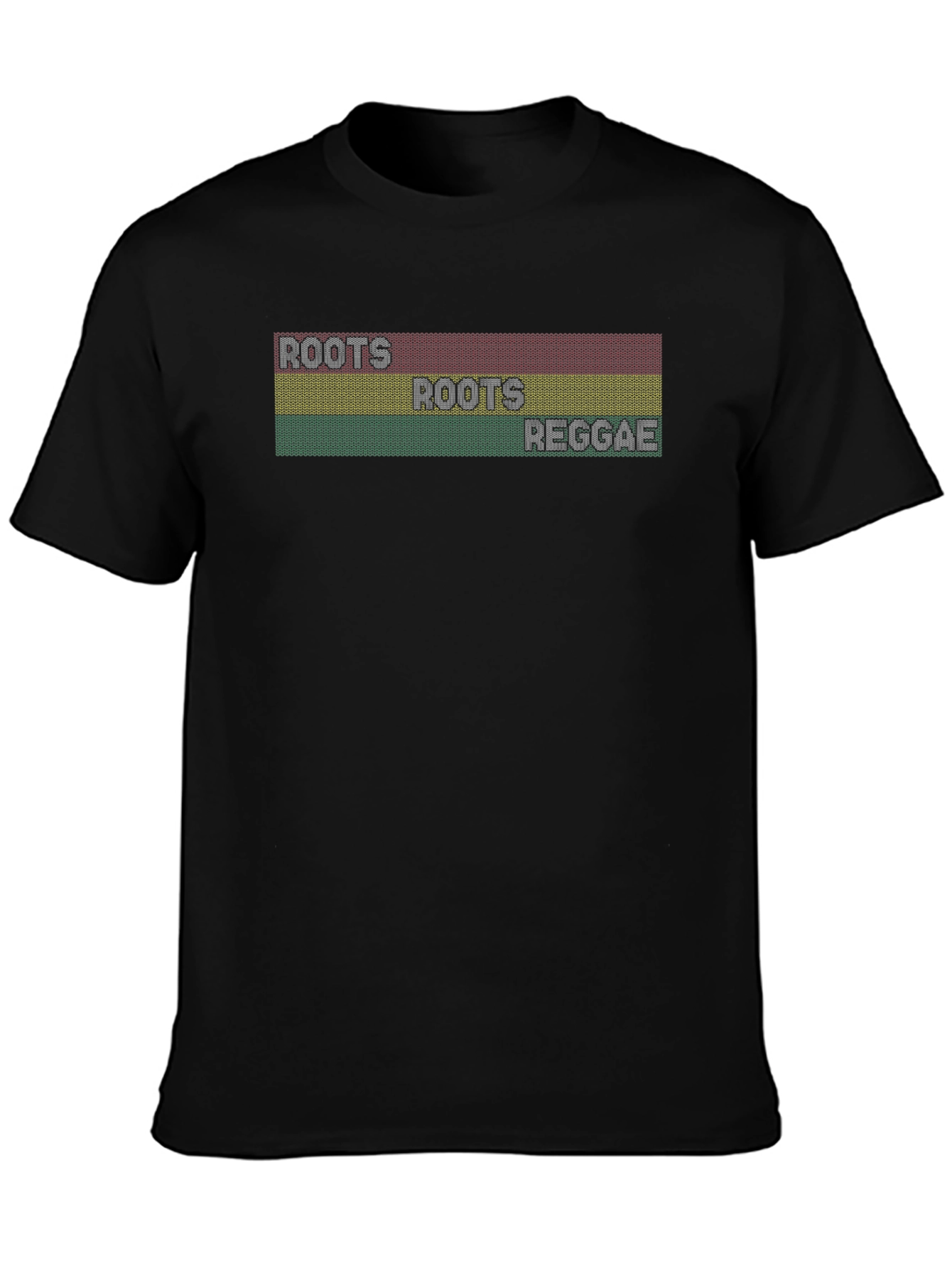 Roots Reggae Graphic T-Shirt - Black