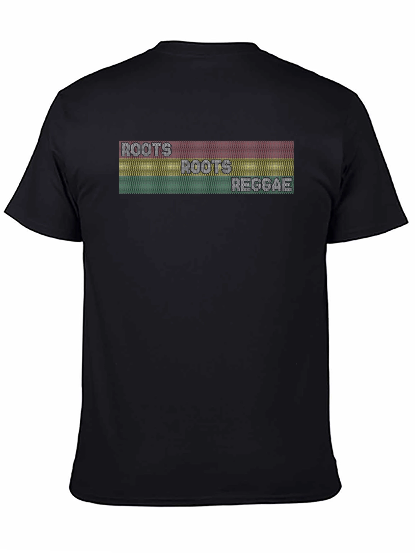 Roots Reggae Graphic T-Shirt - Black