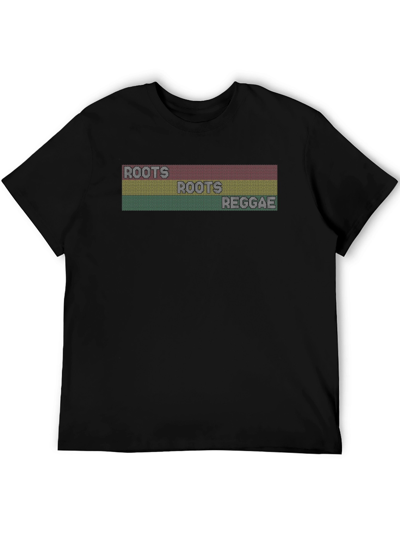 Roots Reggae Graphic T-Shirt - Black