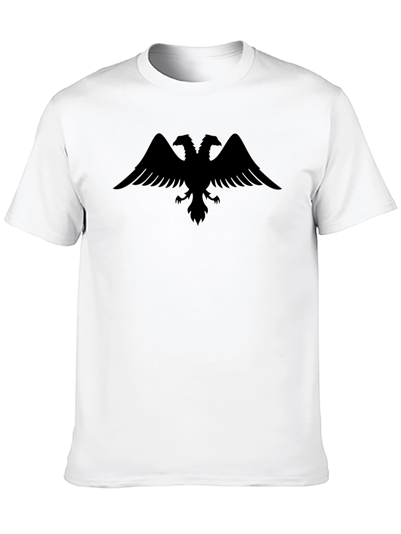 Black Double-Headed Eagle Graphic Tee