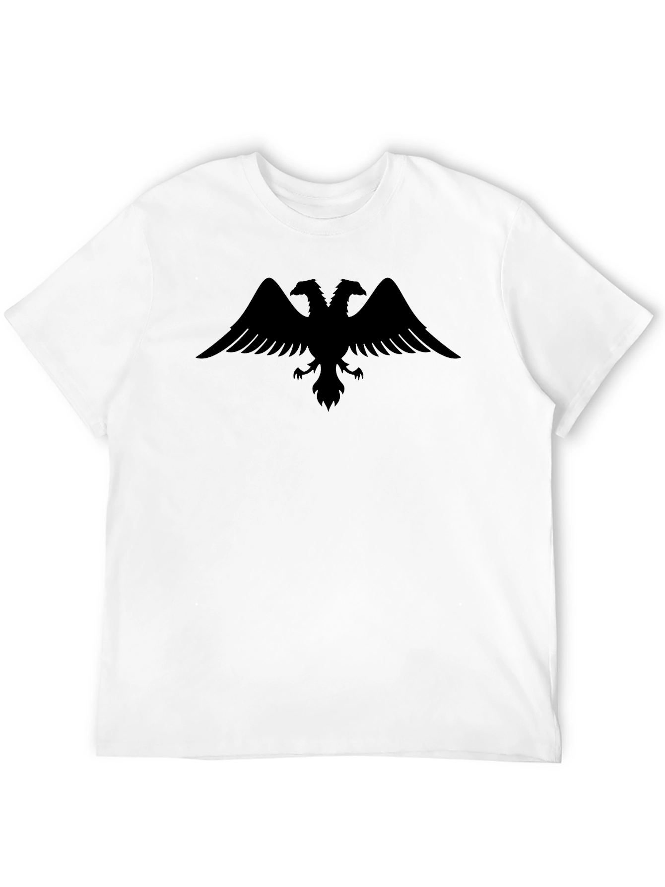 Black Double-Headed Eagle Graphic Tee