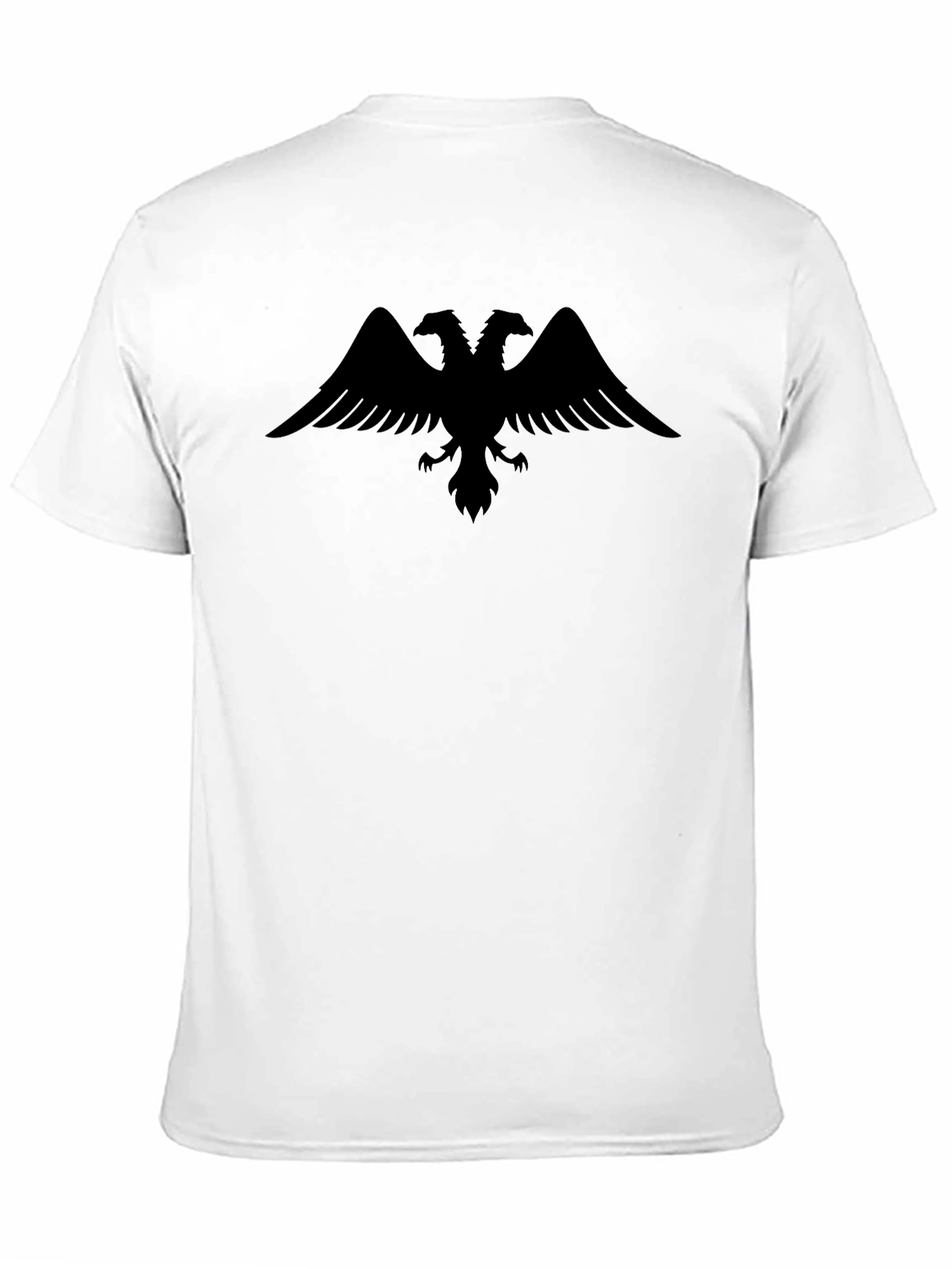 Black Double-Headed Eagle Graphic Tee