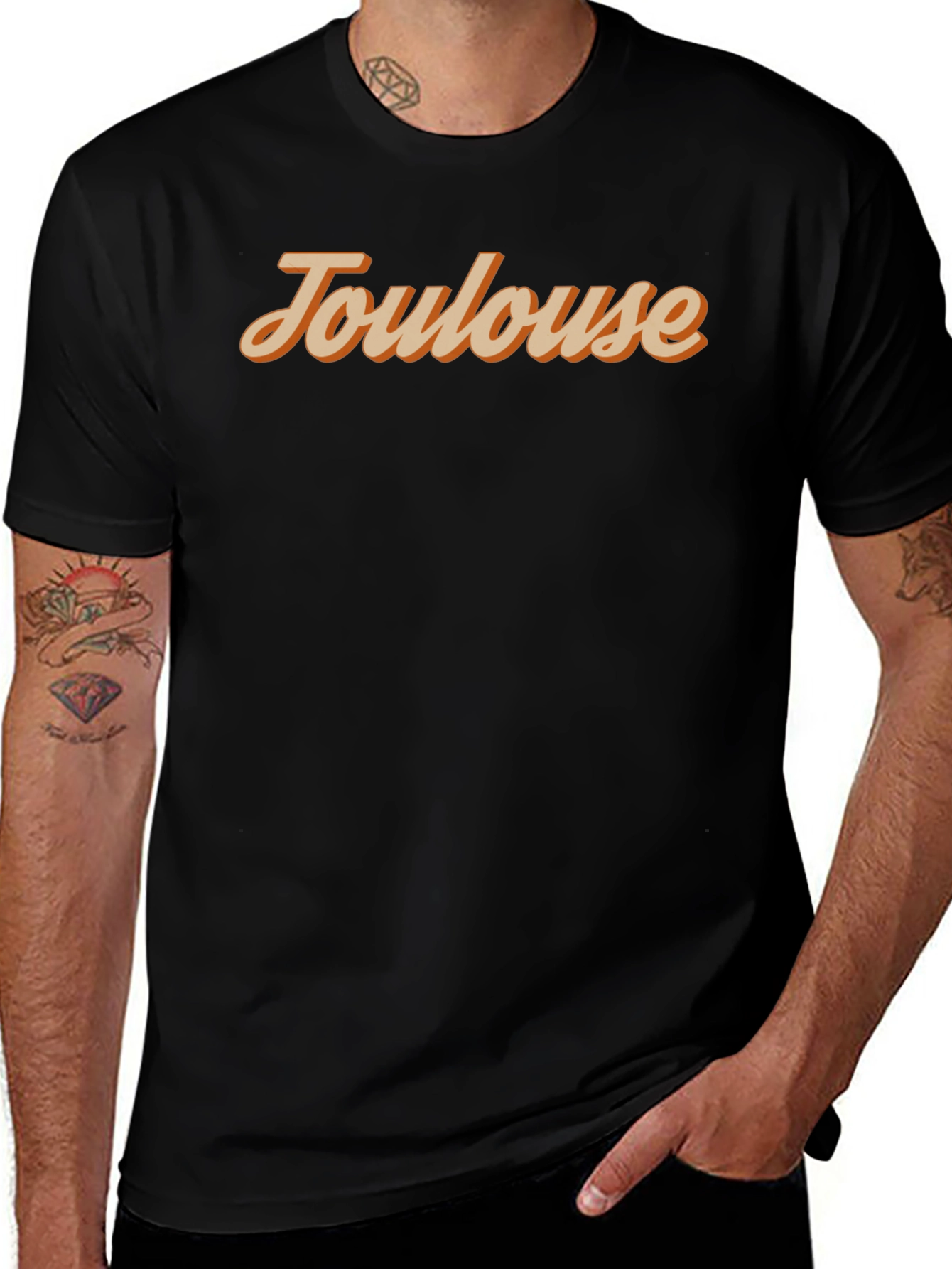 Toulouse T-Shirt Retro Style City Tee