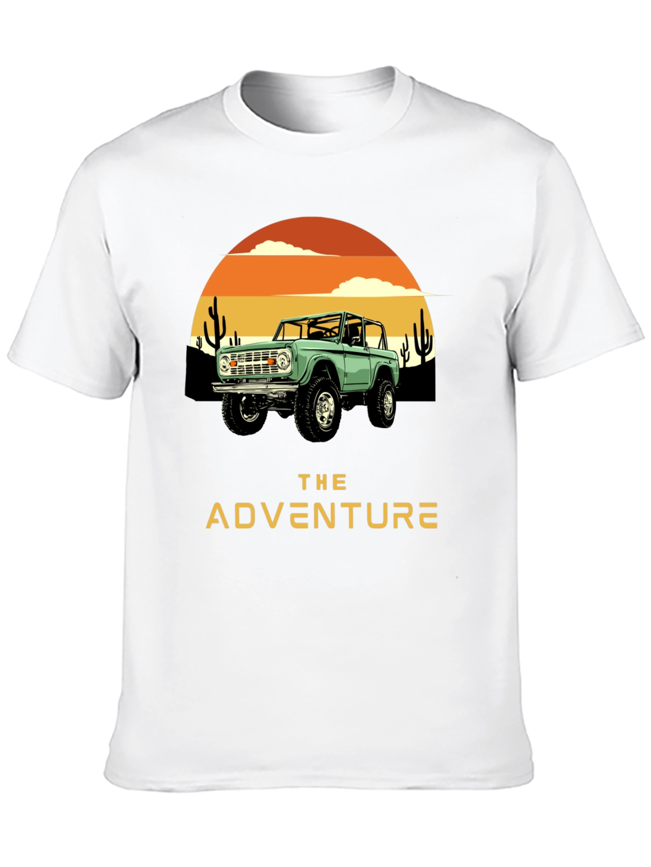 The Adventure Graphic Tee - Desert Bronco Design