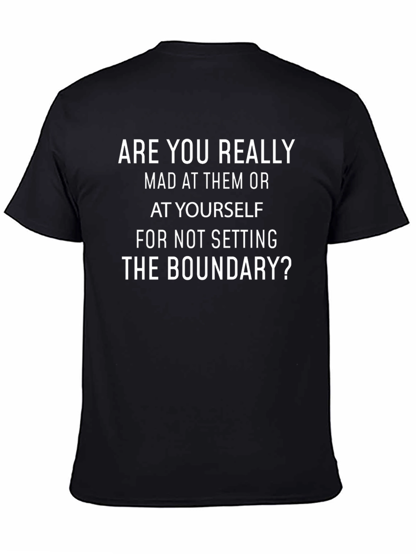 Boundary Black T-Shirt