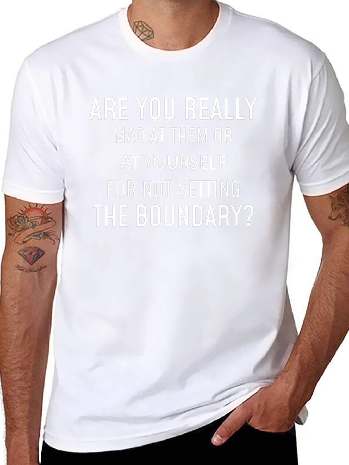 Boundary Black T-Shirt