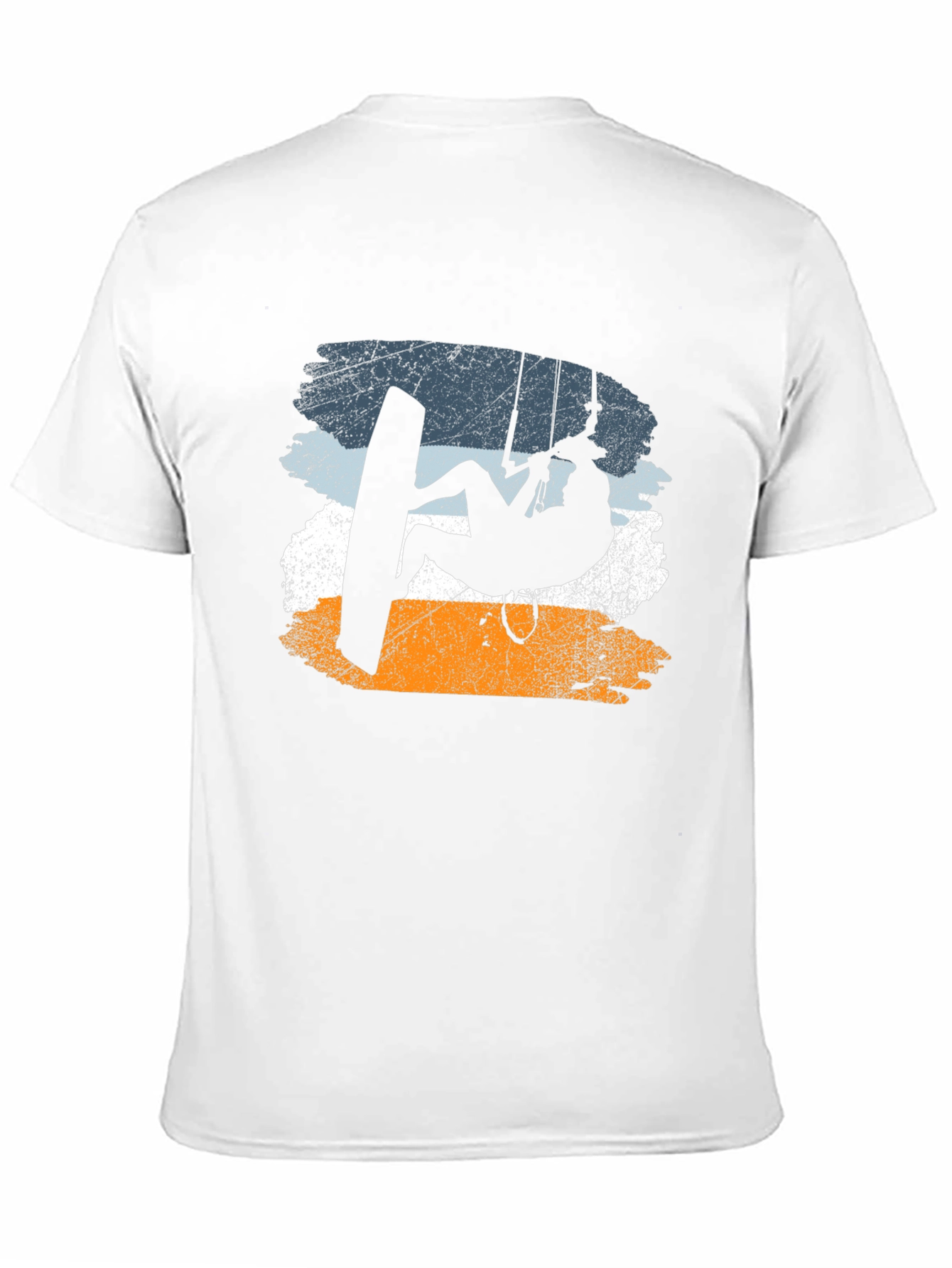 Kitesurfing Silhouette Graphic Tee - Black