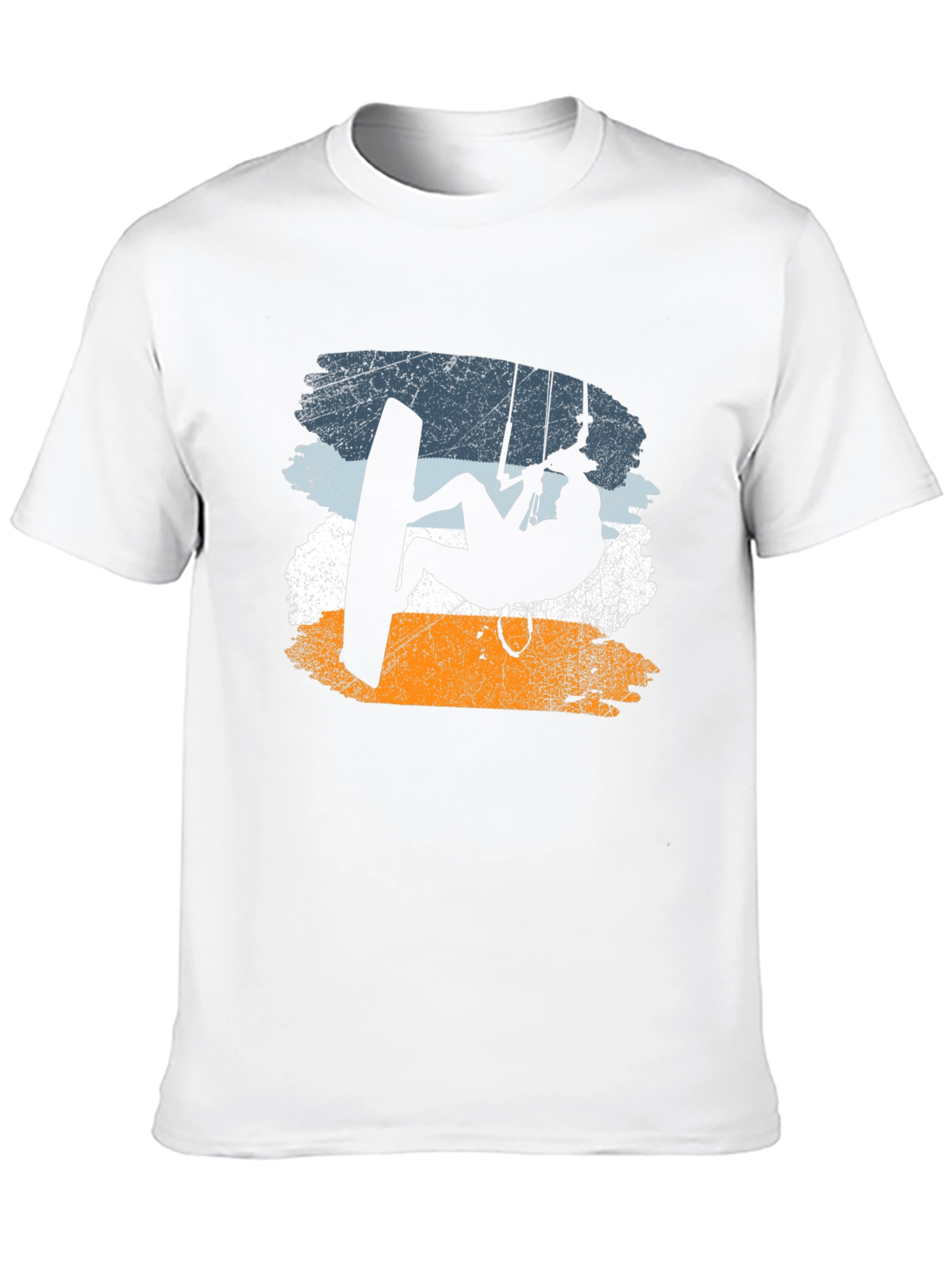 Kitesurfing Silhouette Graphic Tee - Black