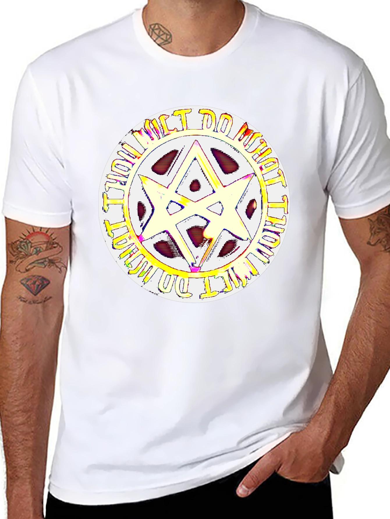 Occult Star Black T-Shirt