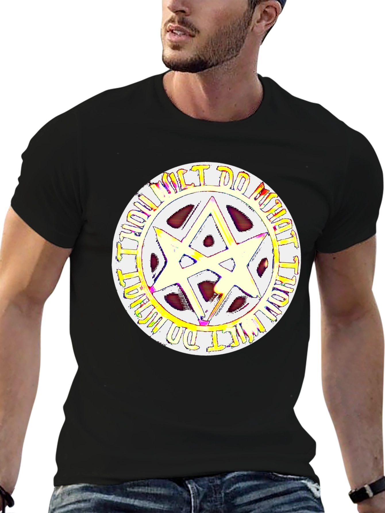 Occult Star Black T-Shirt