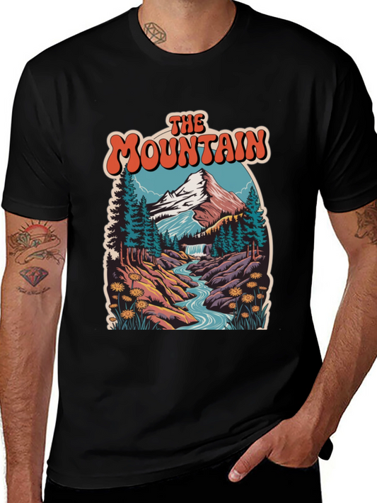 The Mountain Graphic Tee - Adventure Awaits