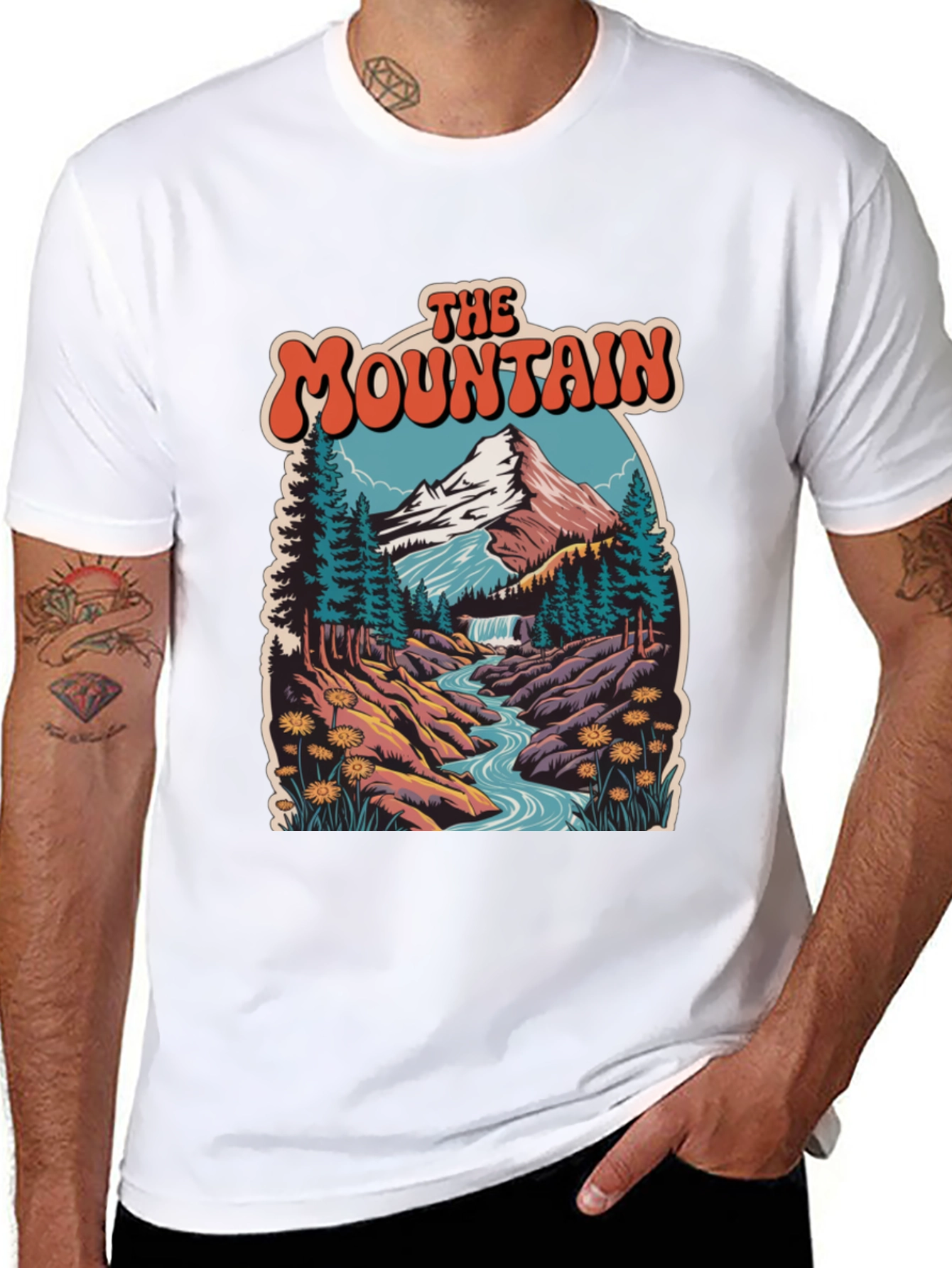 The Mountain Graphic Tee - Adventure Awaits
