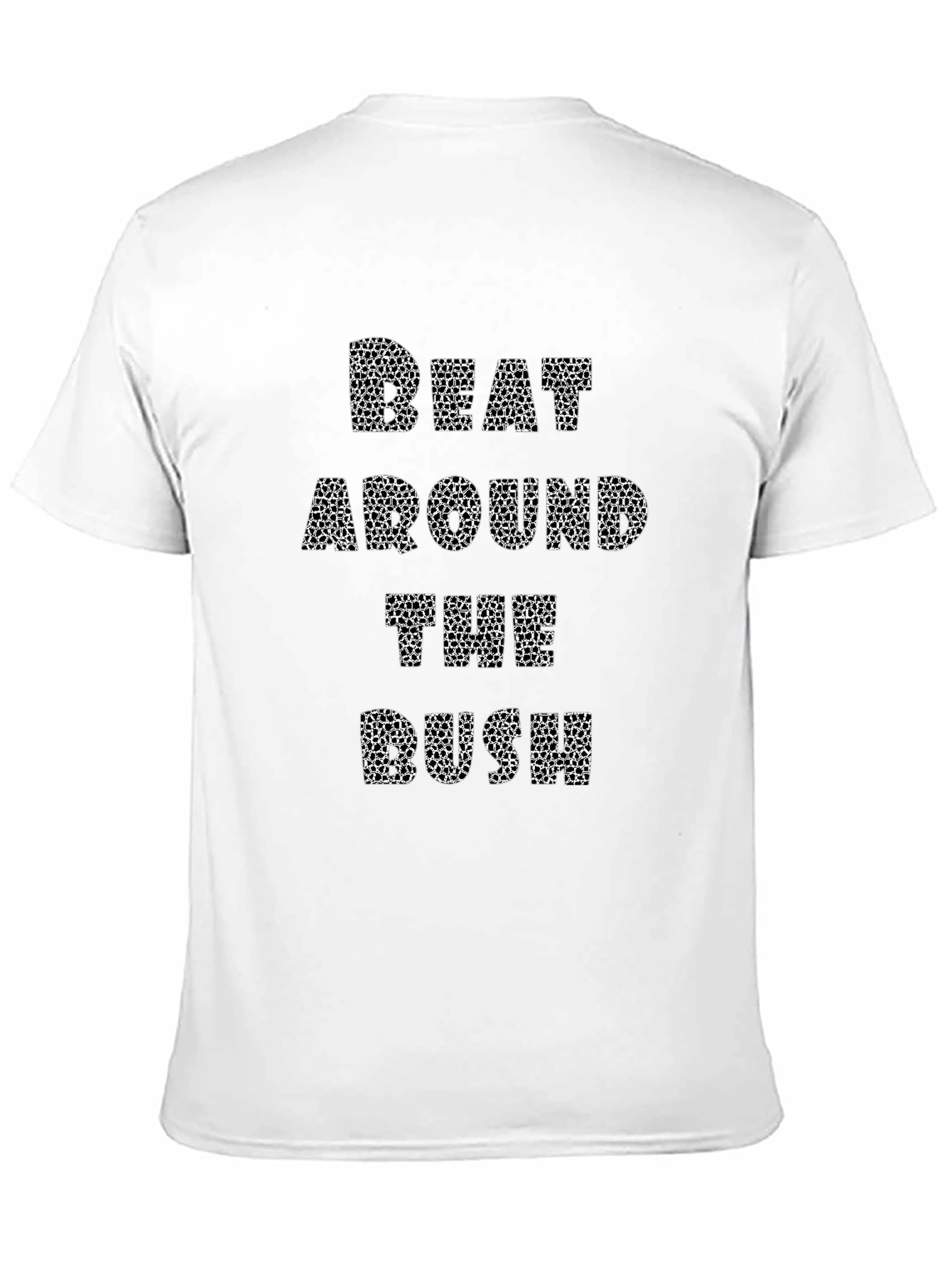 Beat Around the Bush Mens Black T-Shirt