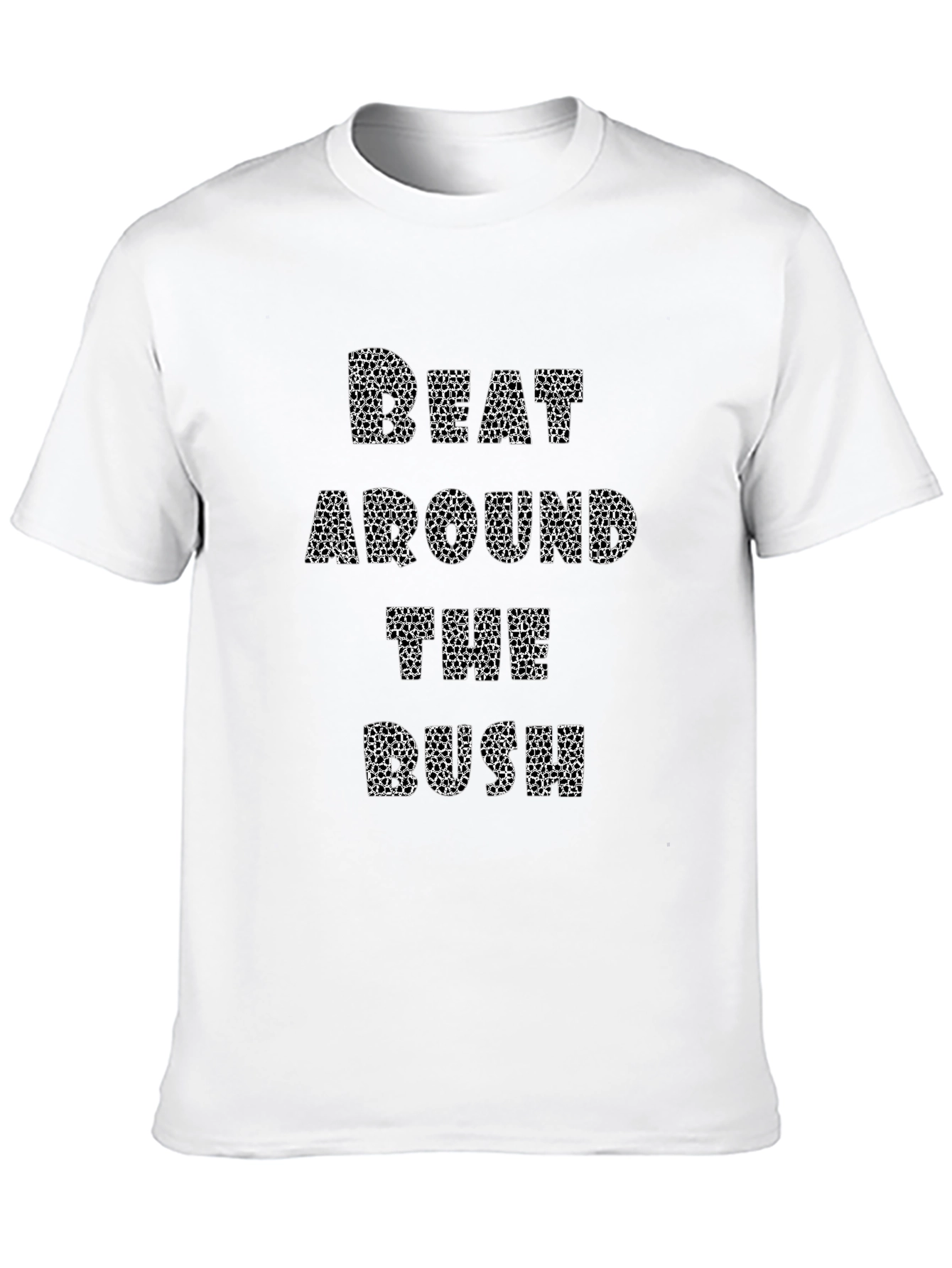 Beat Around the Bush Mens Black T-Shirt