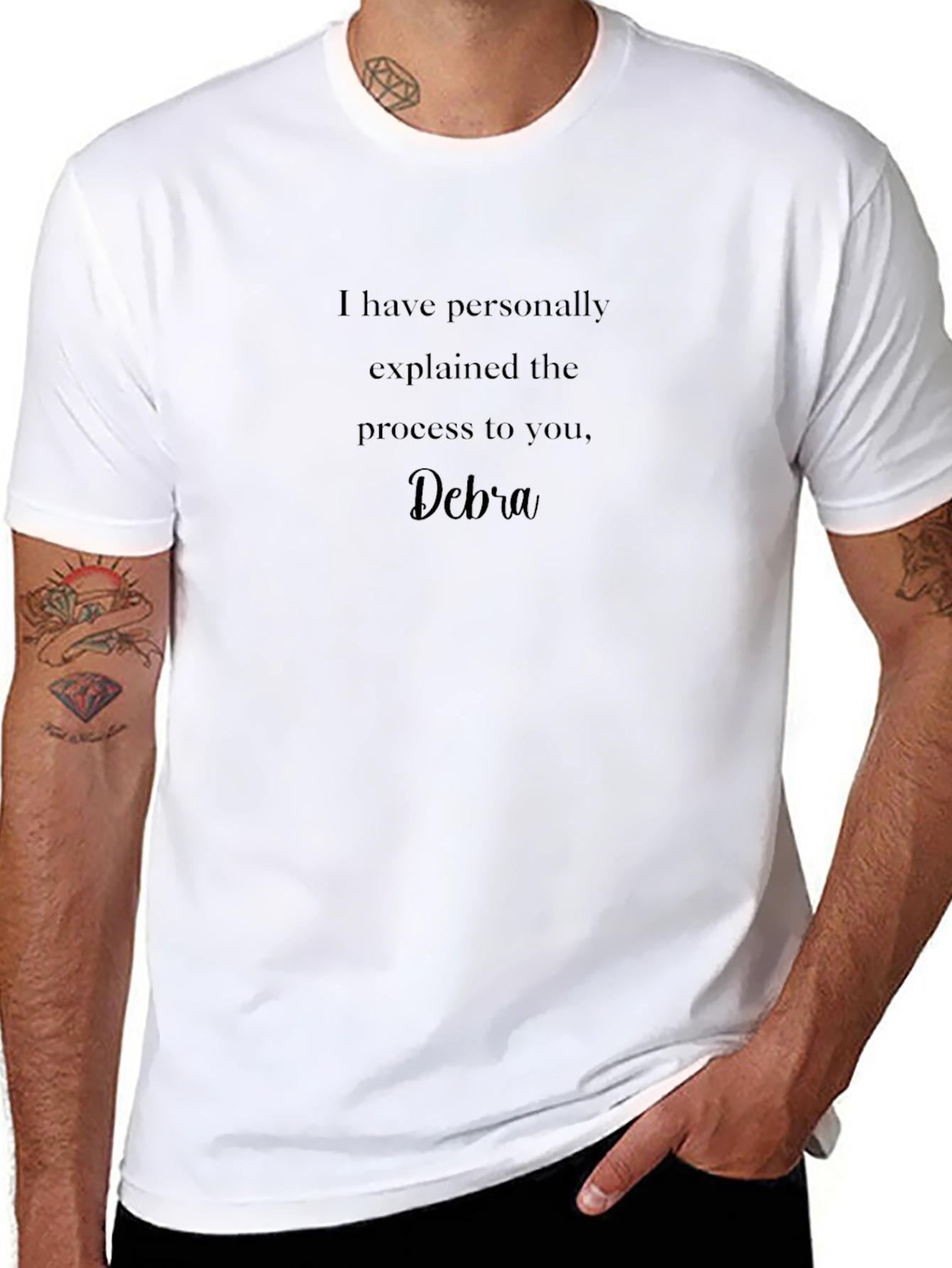 Explained Process T-Shirt - Debra