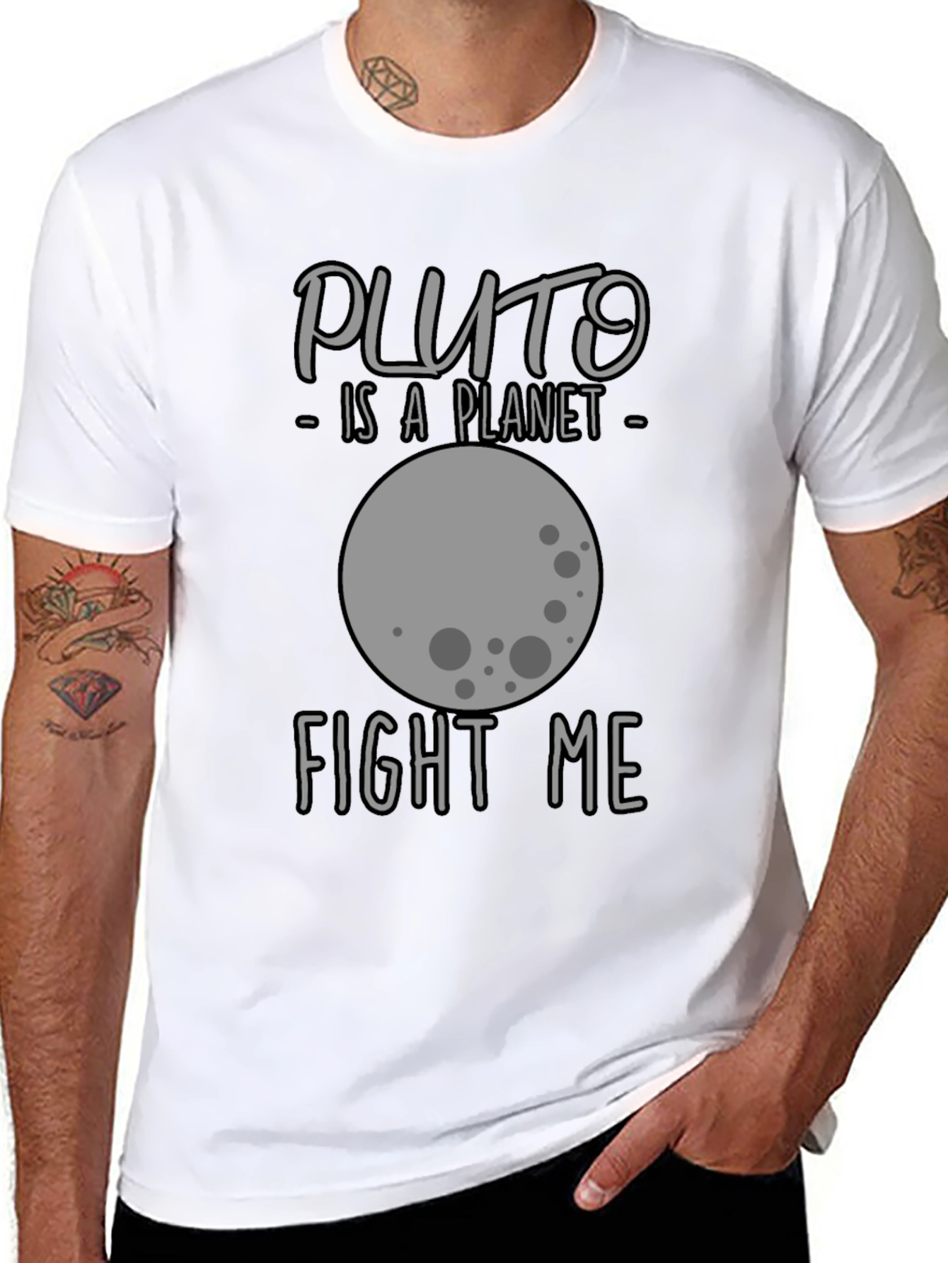 Pluto is a Planet T-Shirt - Fight Me!