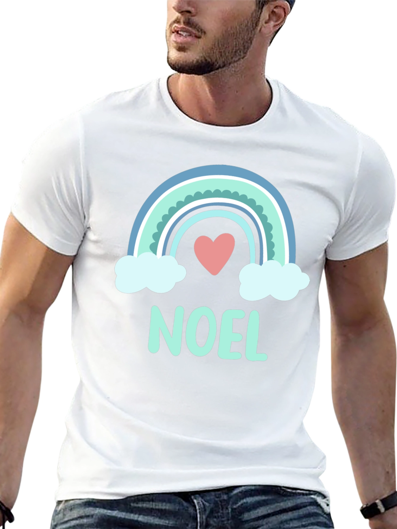 Noel Rainbow Heart T-Shirt