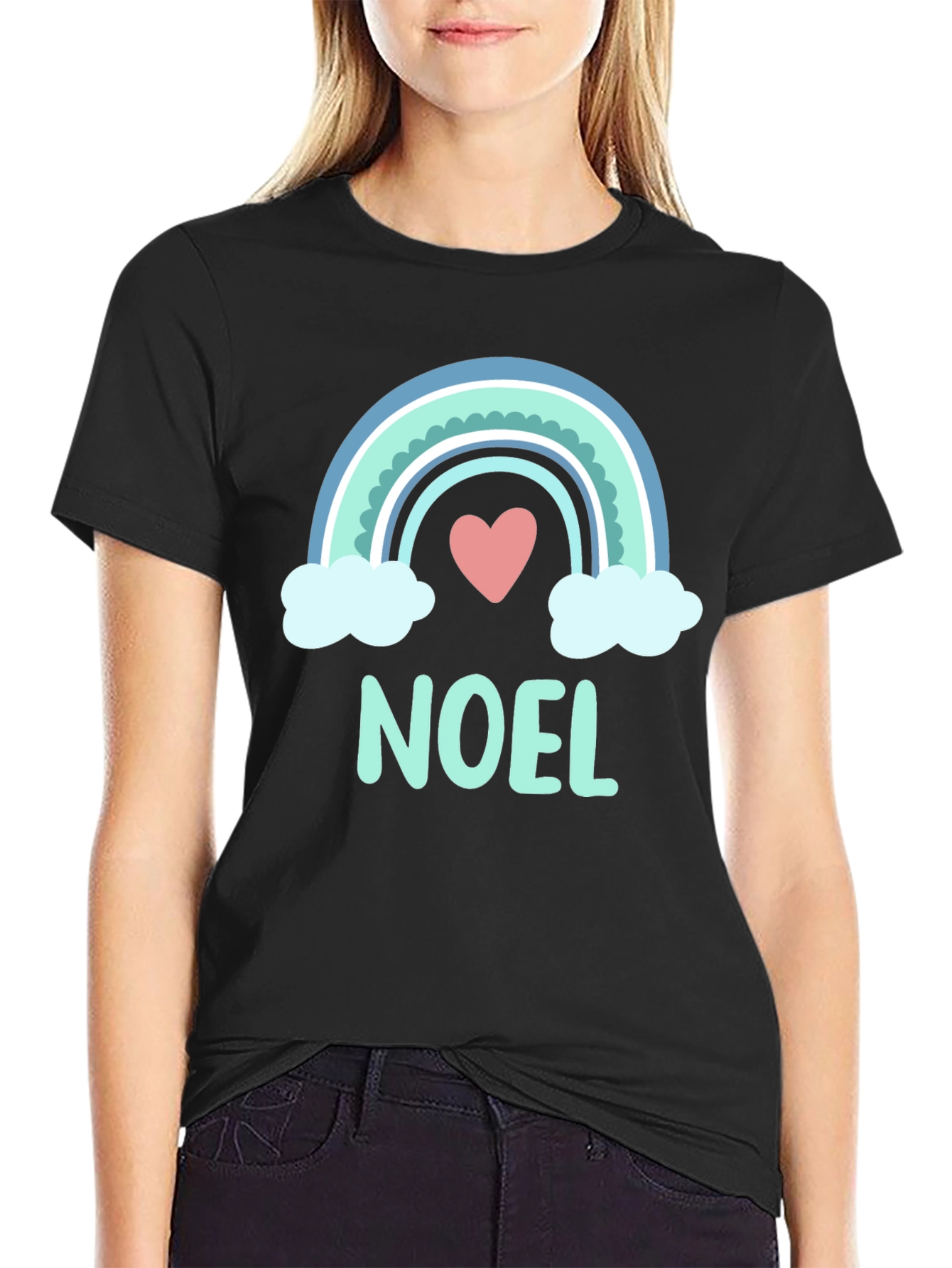 Noel Rainbow Heart T-Shirt