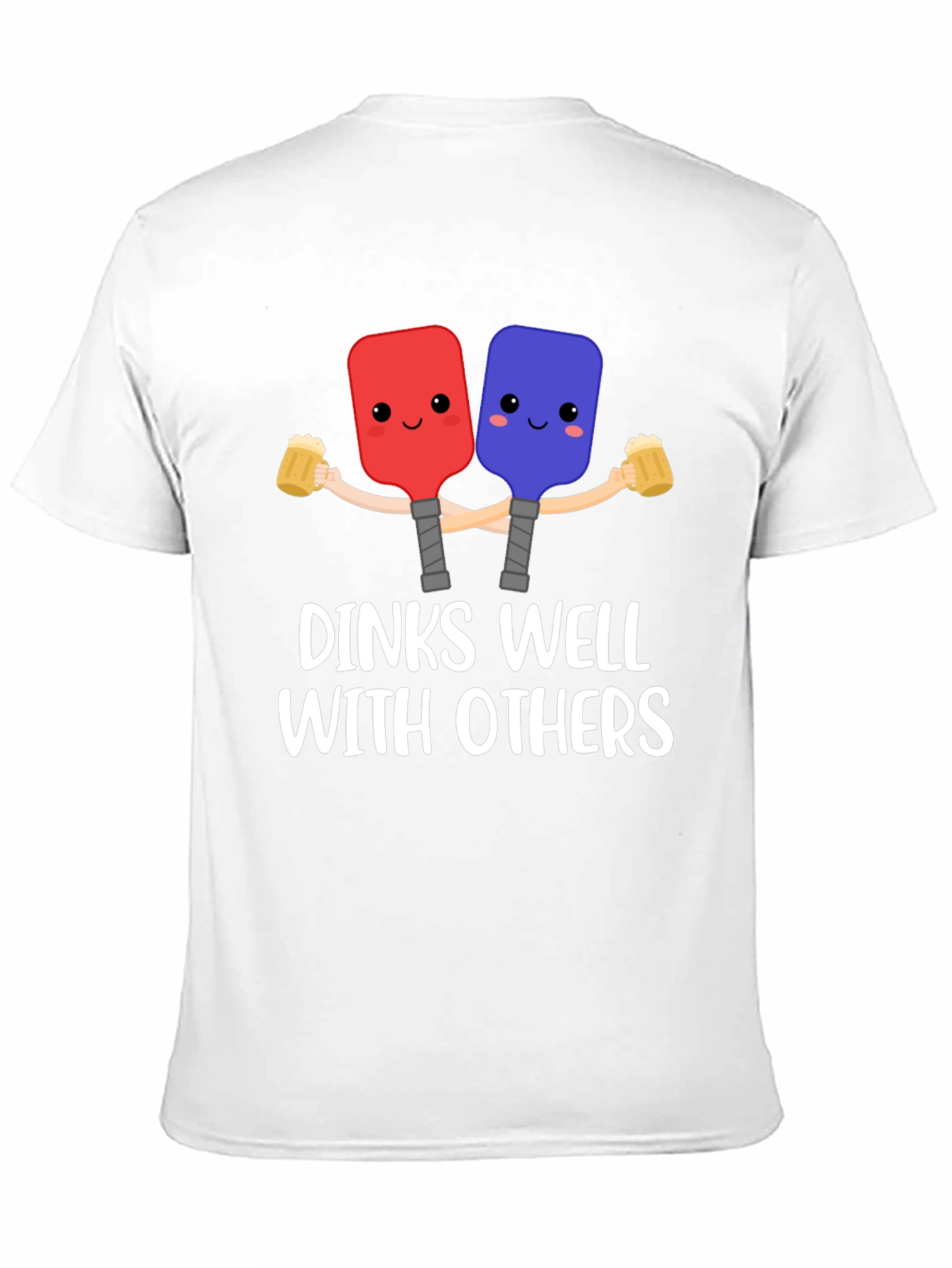 Dinks Well With Others Pickleball T-Shirt