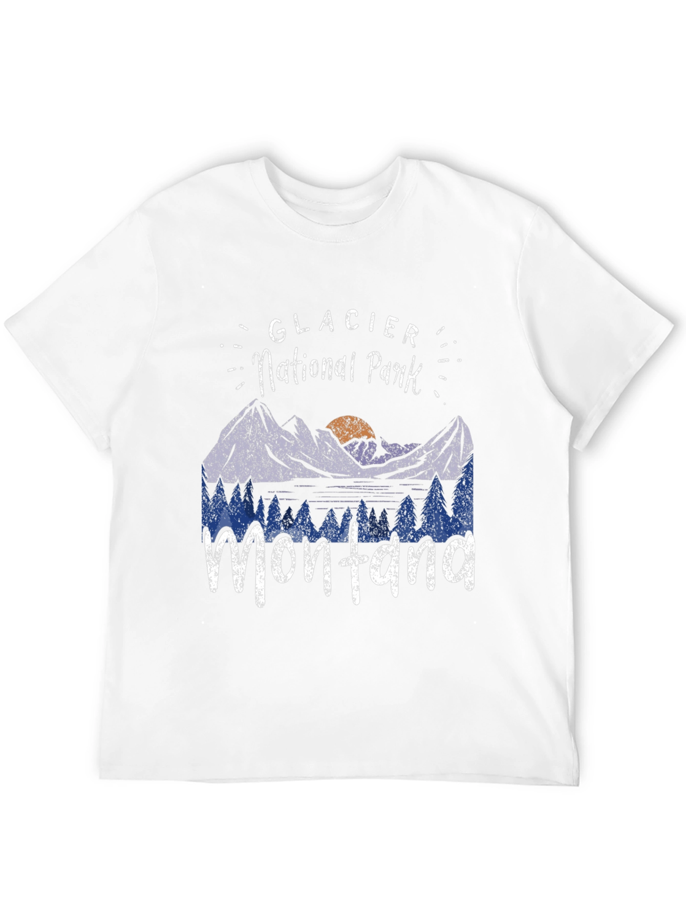Glacier National Park Montana Graphic Tee