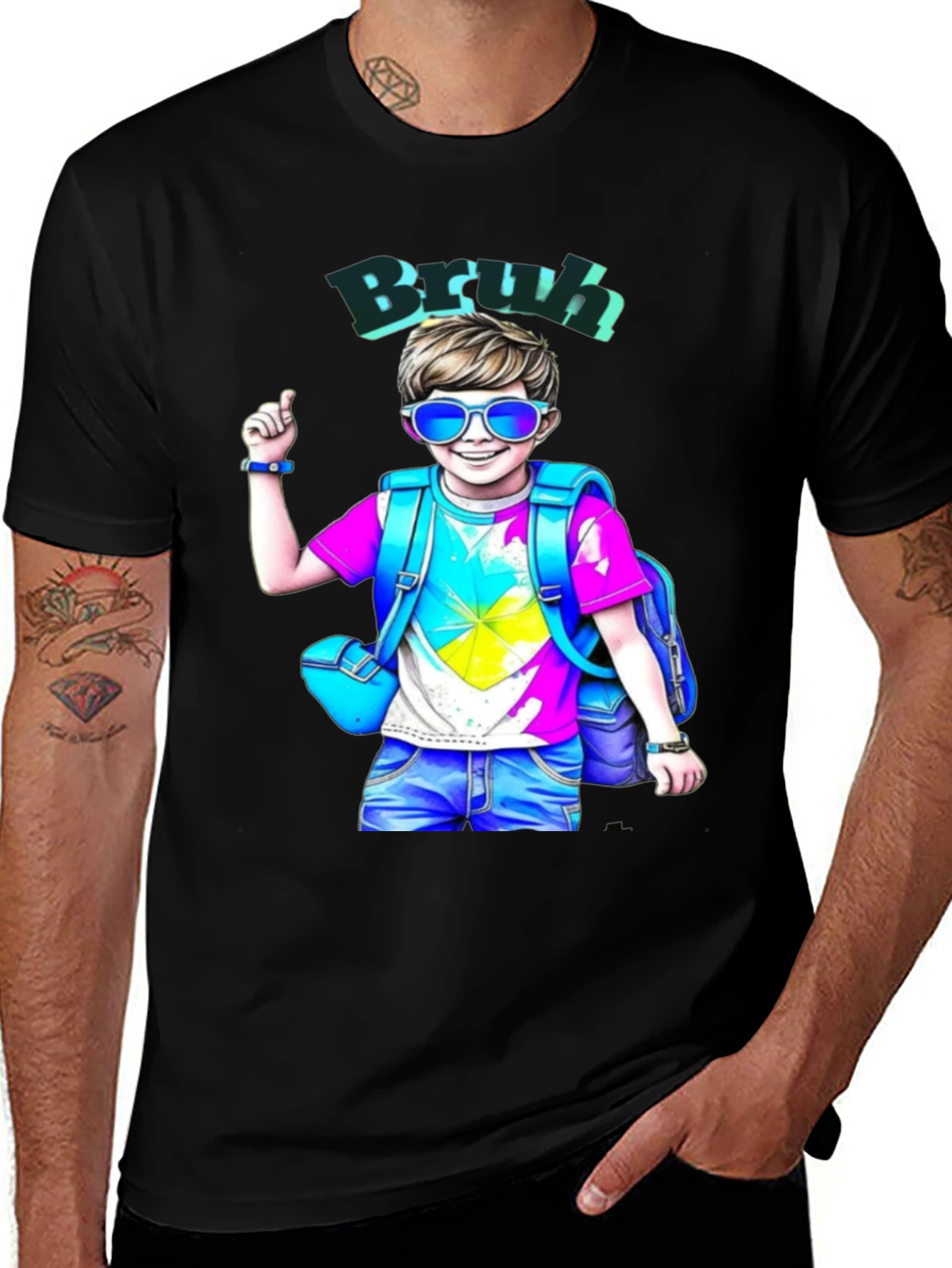 Cool Kid Bruh Graphic Tee