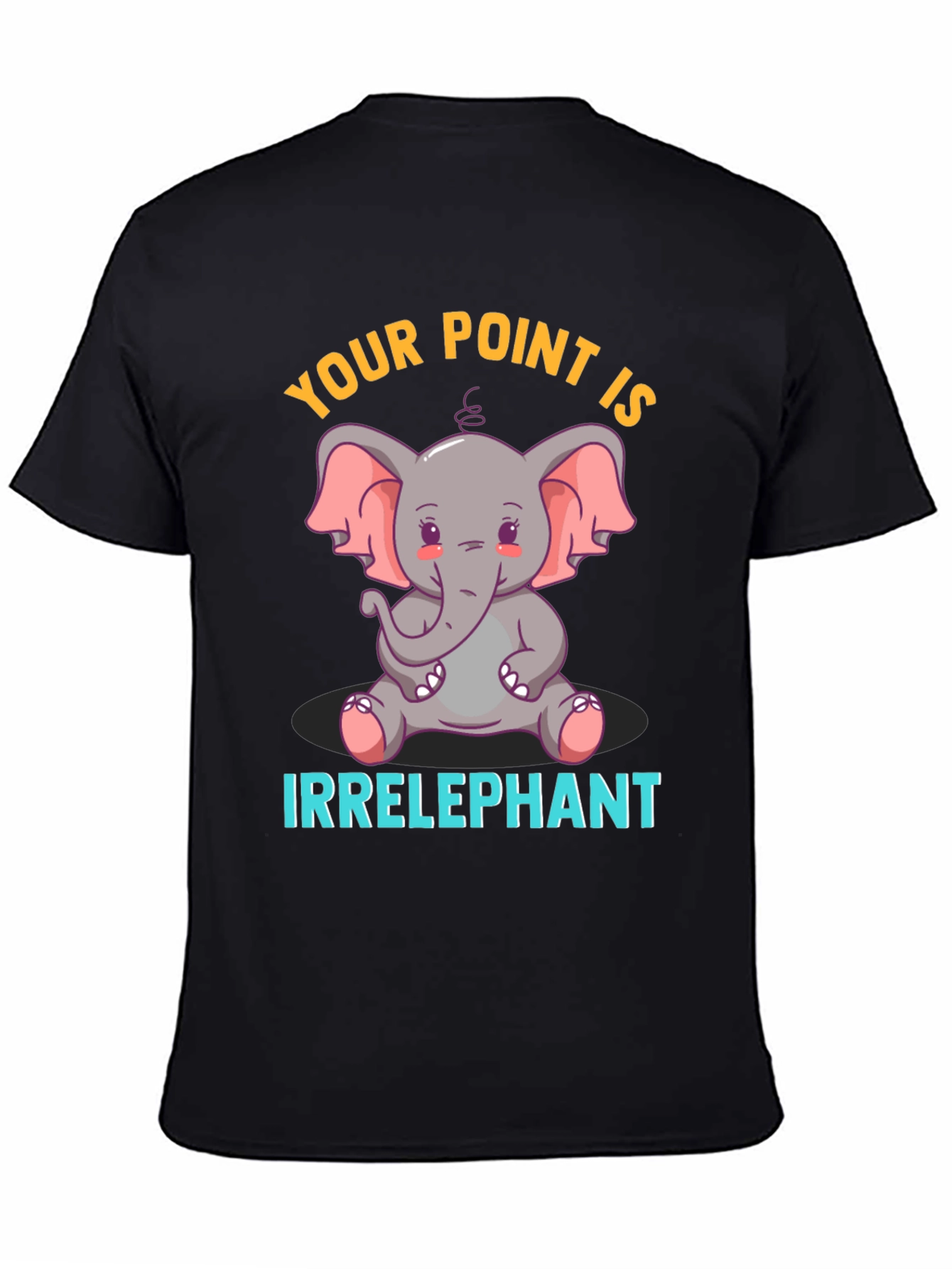 Irrelephant Humor Graphic T-Shirt