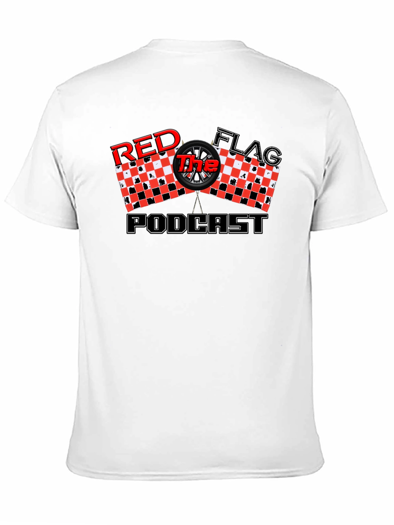 Red Flag Podcast Black T-Shirt