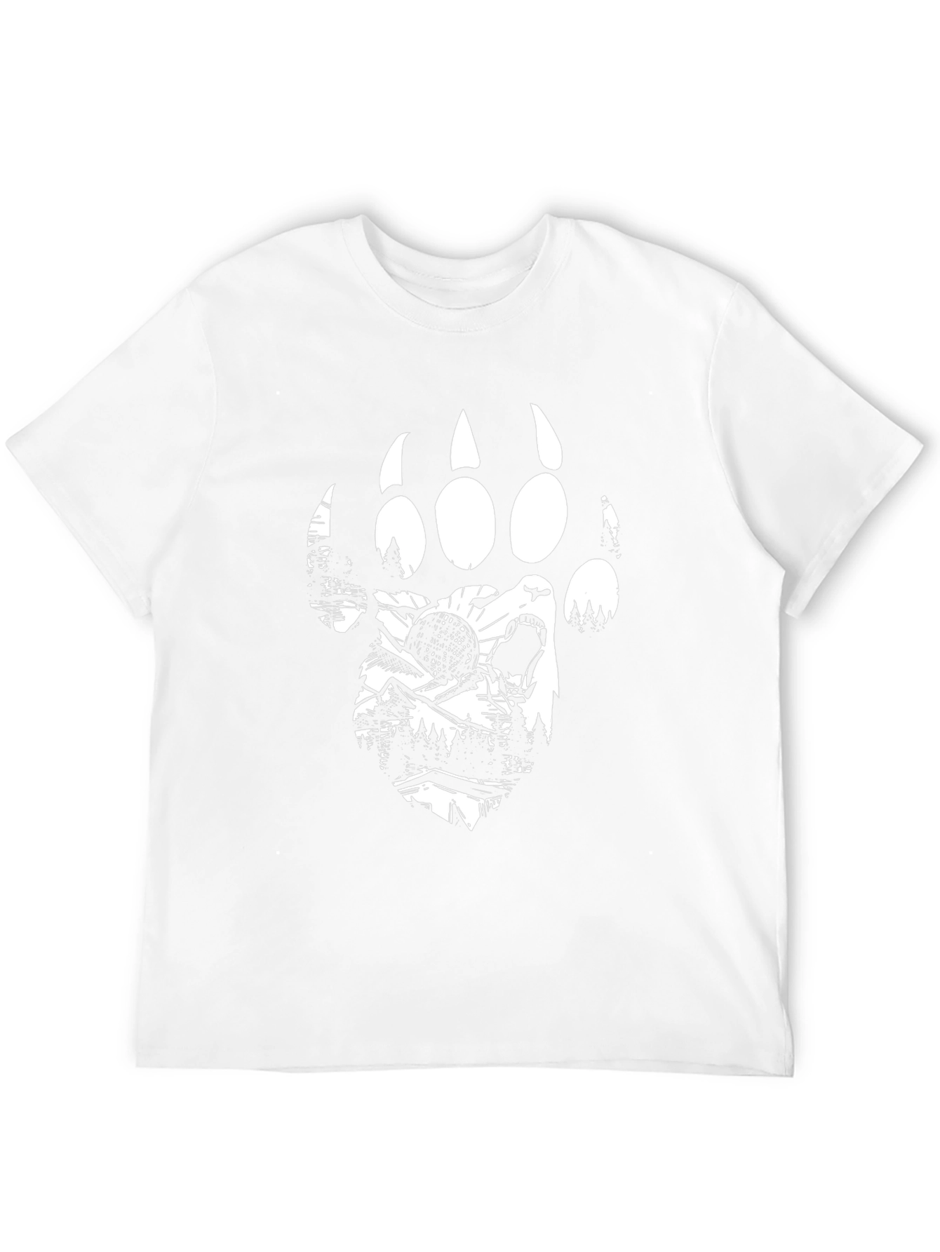 Bear Paw Graphic T-Shirt