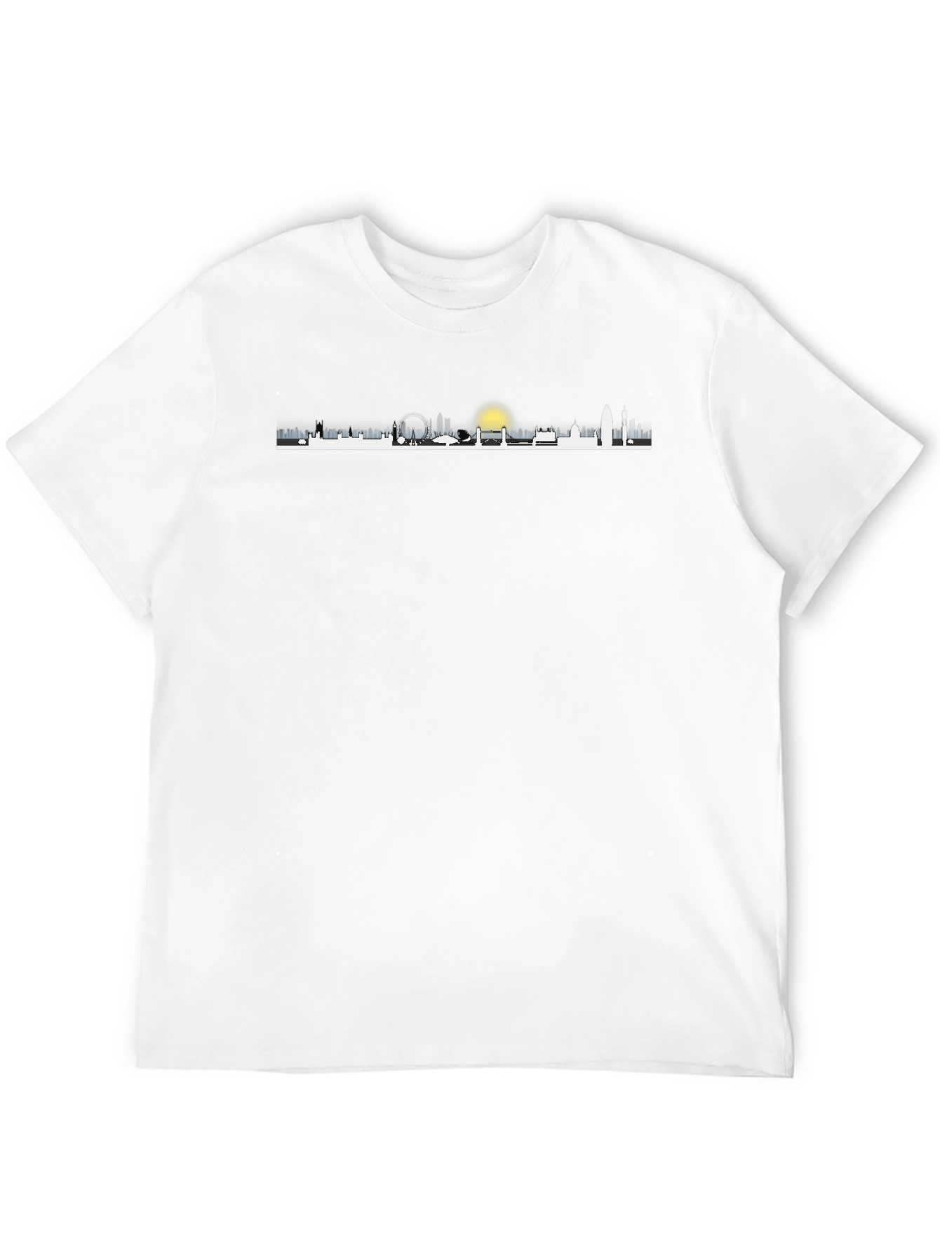 London Skyline Graphic Tee - Stylish Cityscape Shirt