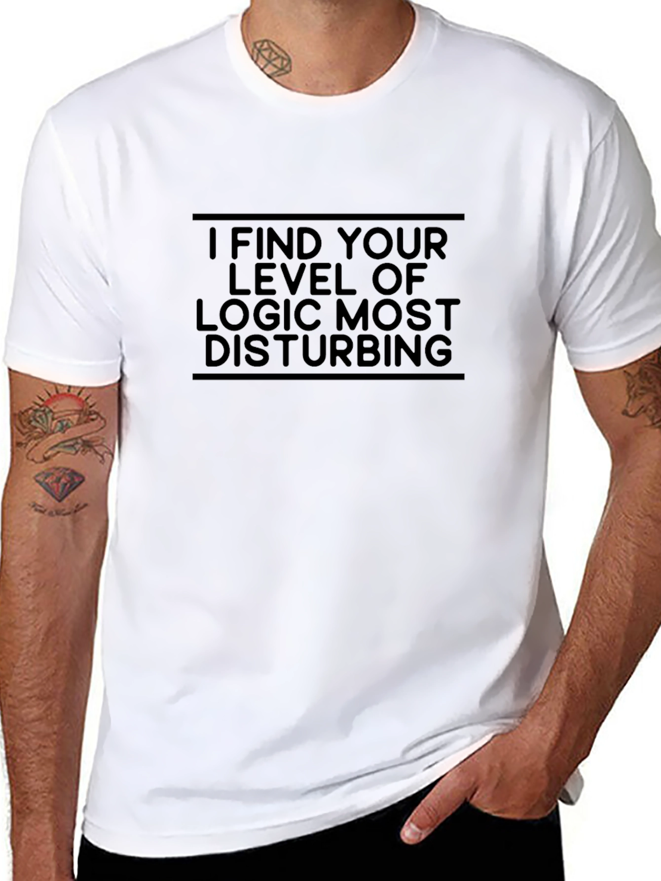 Logic Disturbing T-Shirt - Geeky Humor Tee
