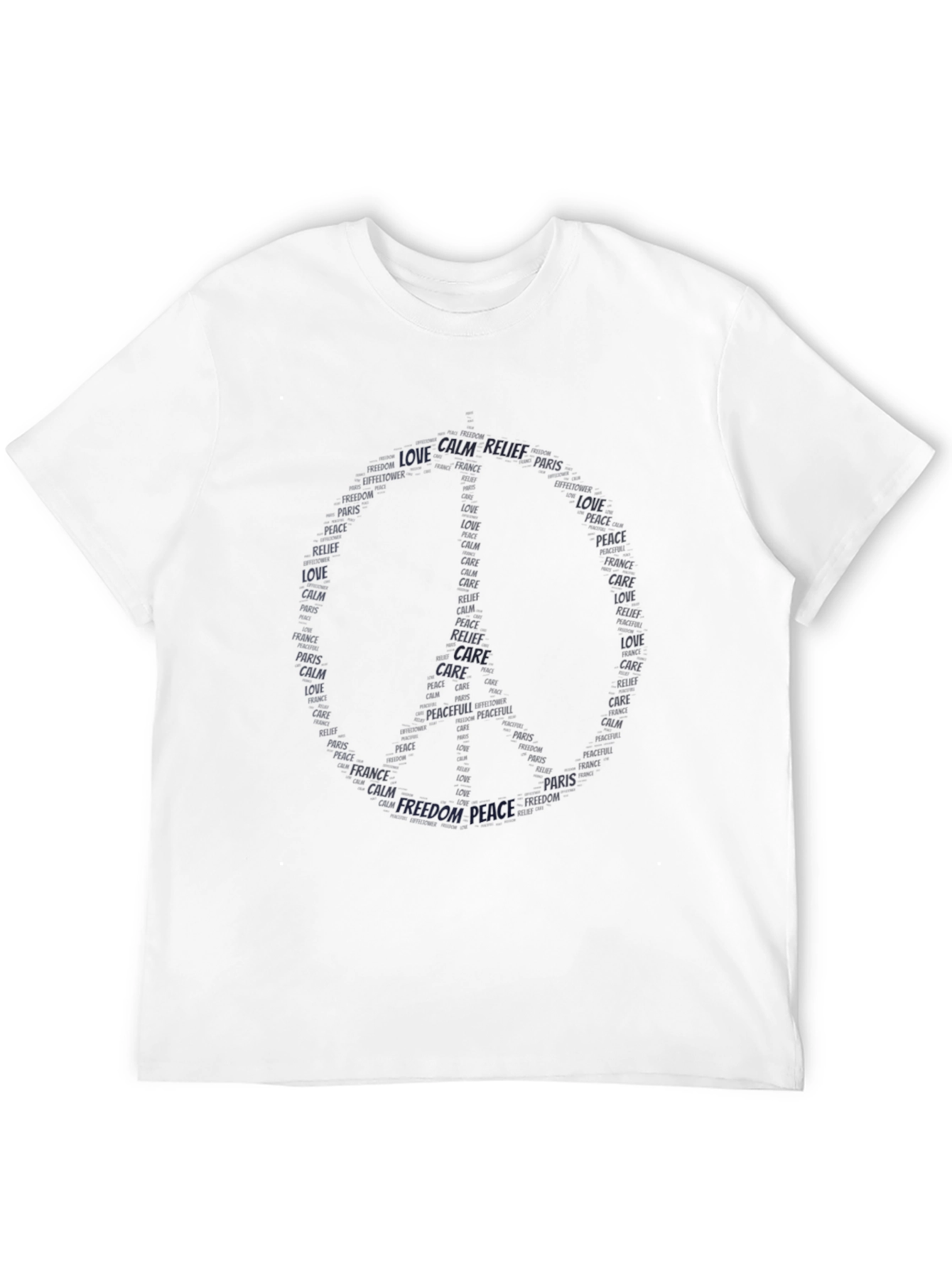 Peace and Love Crew Neck Tee