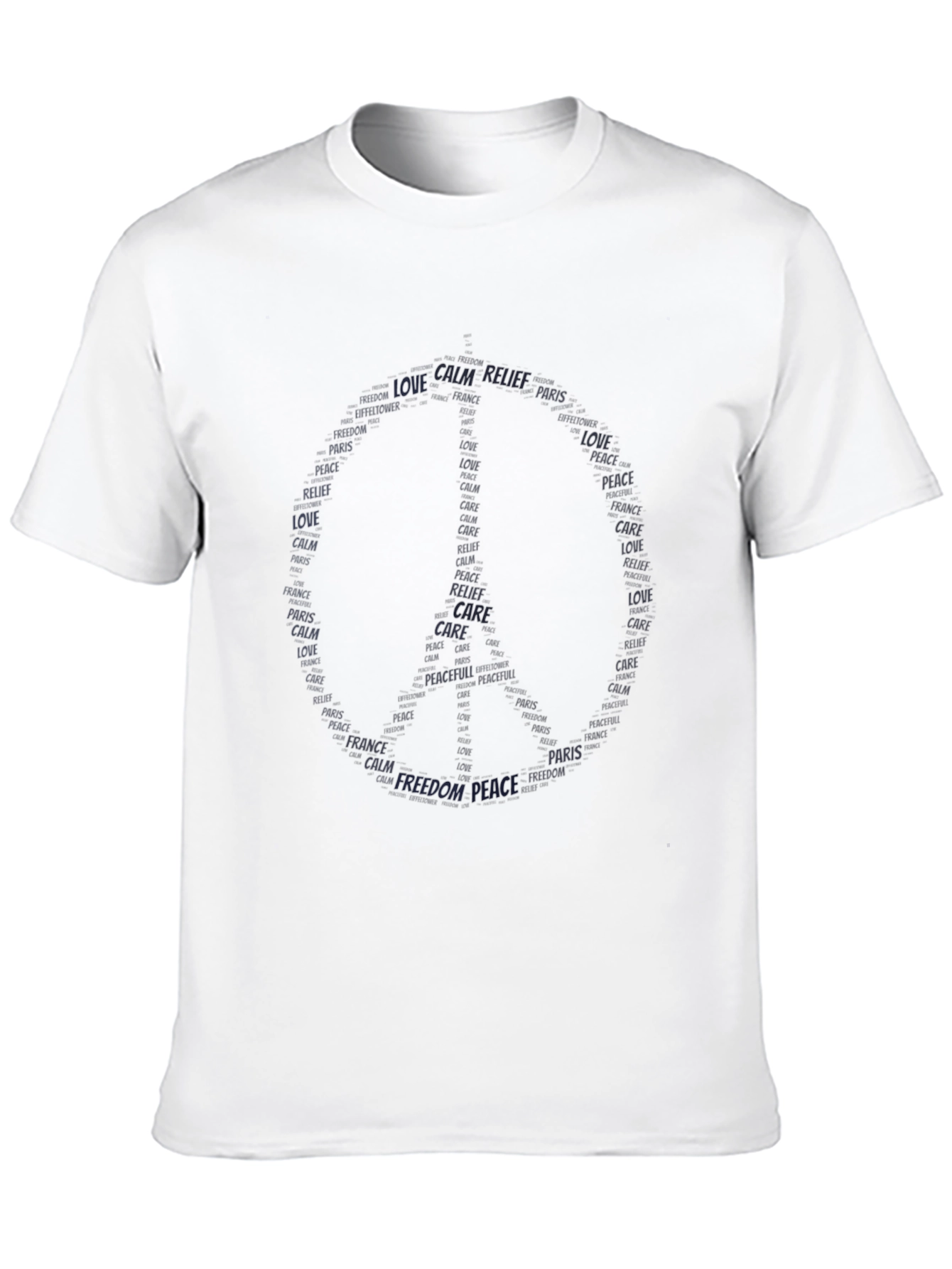 Peace and Love Crew Neck Tee